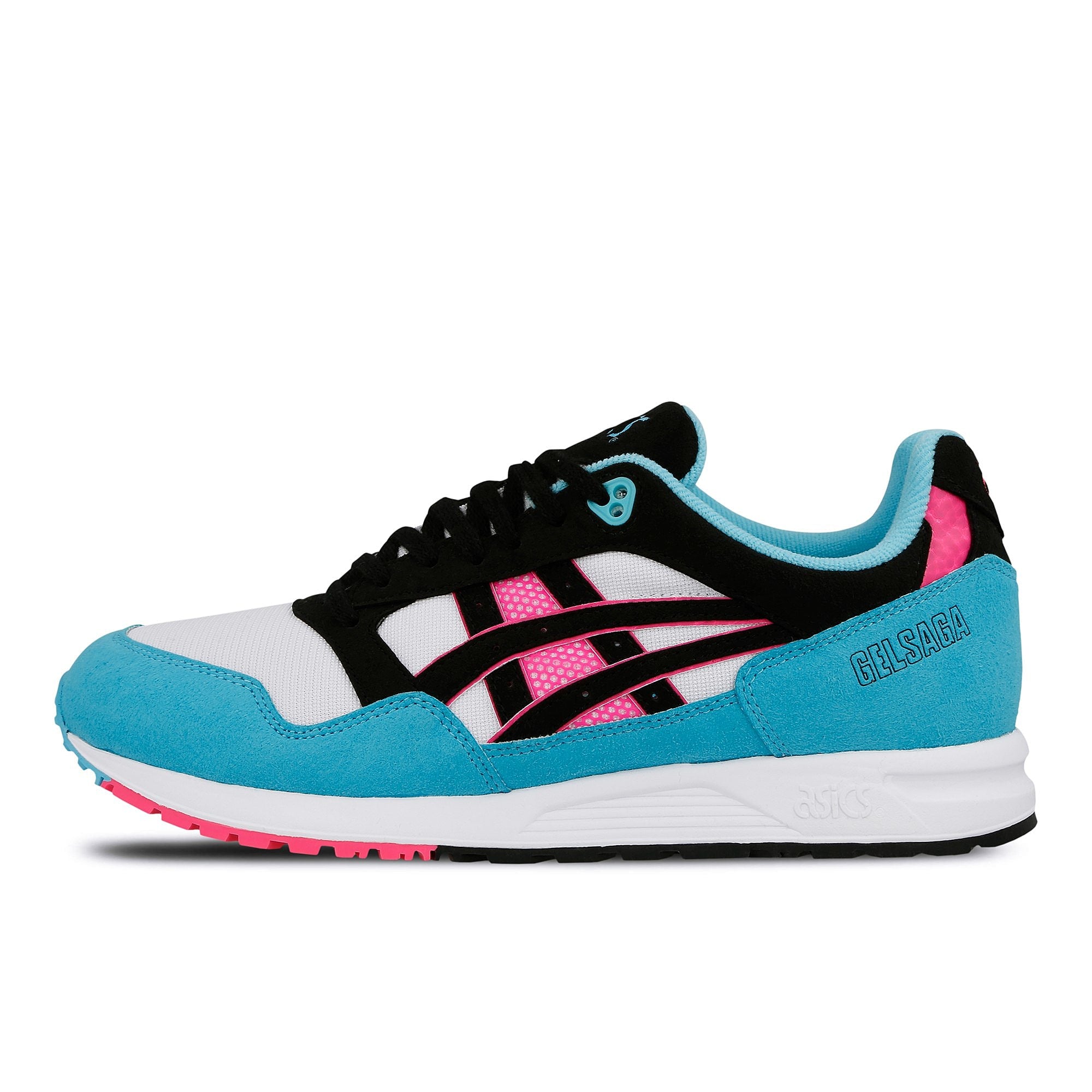 Asics gel saga White-Black Low Top Sneakers 1191A230-101 | Overkill