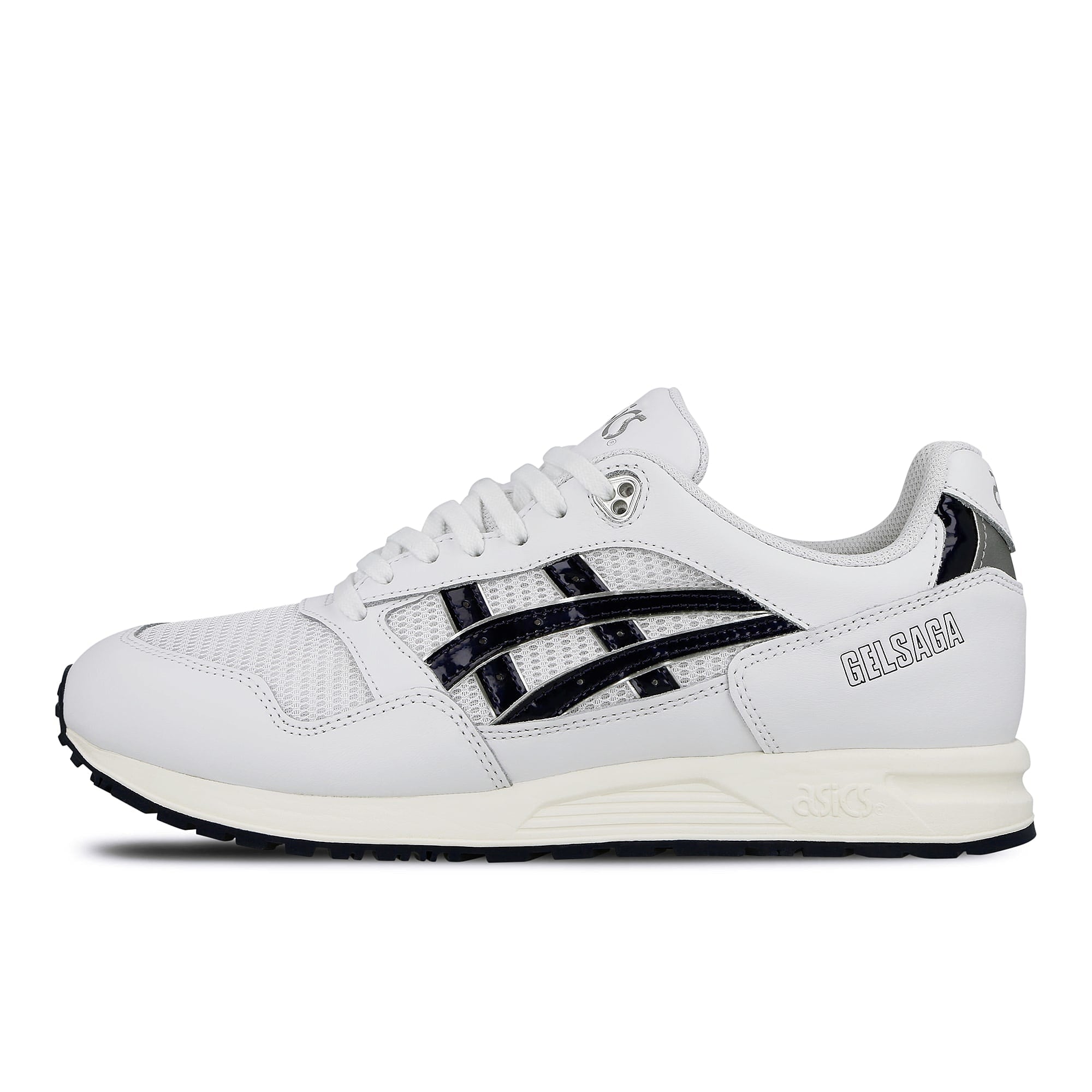 Asics gel saga White-Midnight Low Top Sneakers 1191A231-101 | Overkill