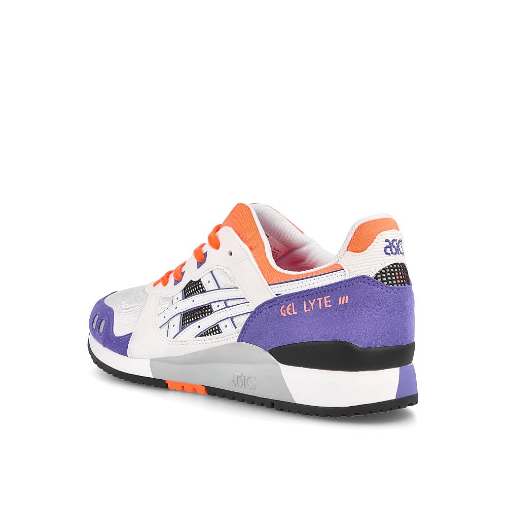 Asics gel lyte iii og White-Orange Low Top Sneakers Material | Overkill