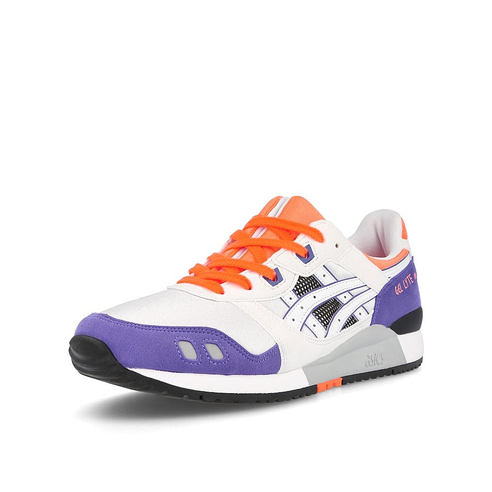 Asics gel lyte iii og White-Orange Low Top Sneakers Close Up | Overkill