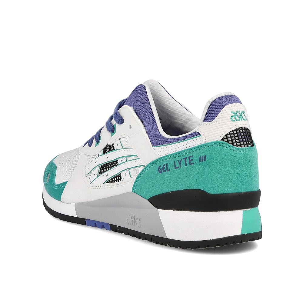 Asics gel lyte iii og White-Blue Low Top Sneakers Material | Overkill