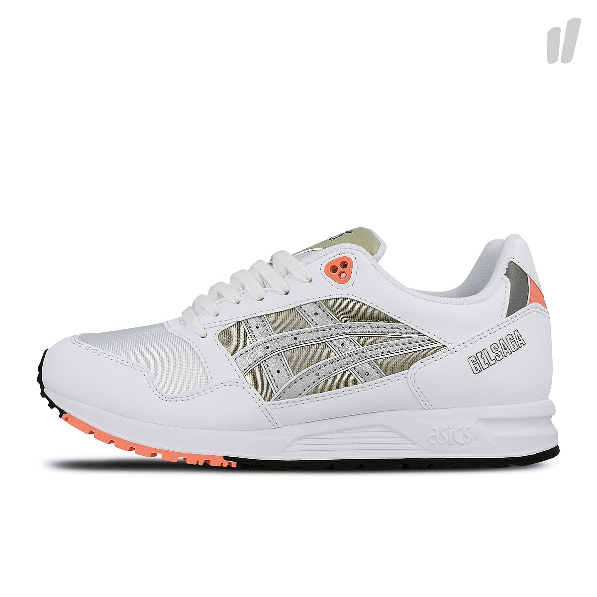 Asics wmns gel saga Khaki-Silver Sneakers 1192A101-300 | Overkill