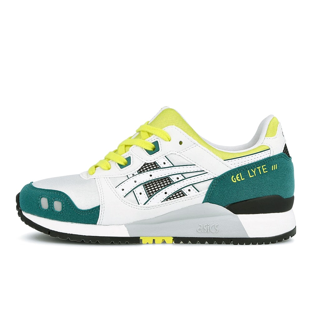 Asics wmns gel lyte iii og White-Yellow Sneakers 1192A178-100 | Overkill