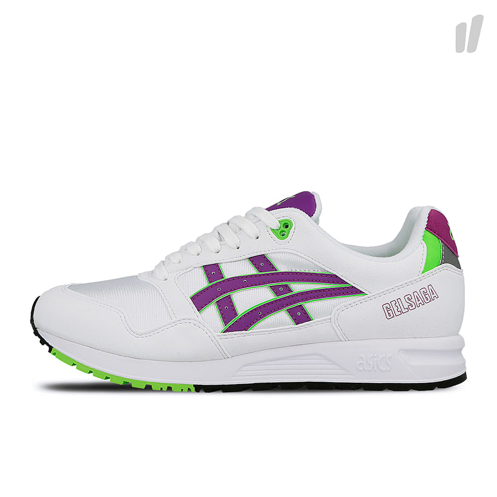 Asics gel saga White-Orchid Low Top Sneakers 1193A071-100 | Overkill