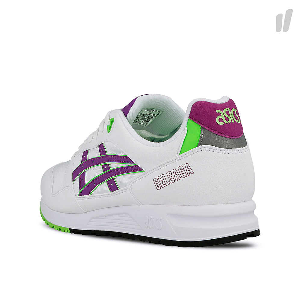 Asics gel saga White-Orchid Low Top Sneakers Material | Overkill