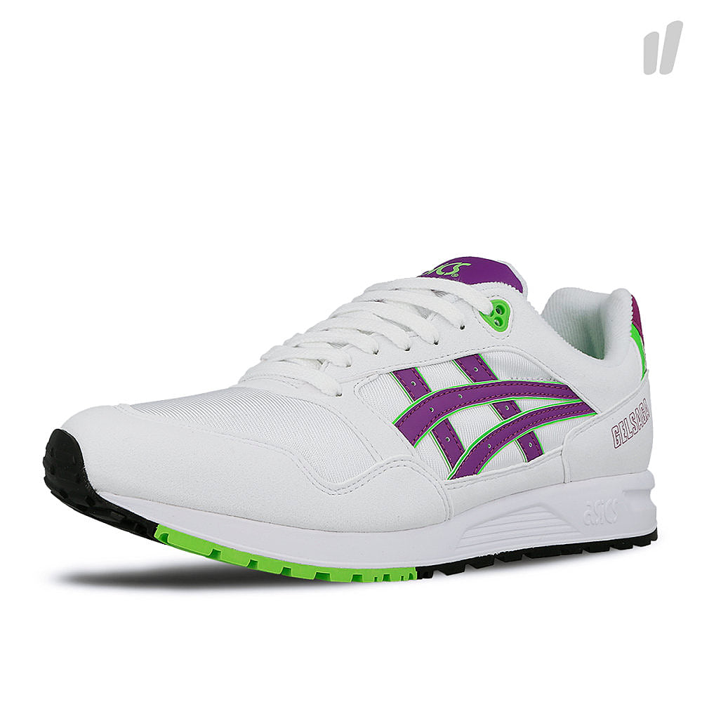 Asics gel saga White-Orchid Low Top Sneakers Close Up | Overkill