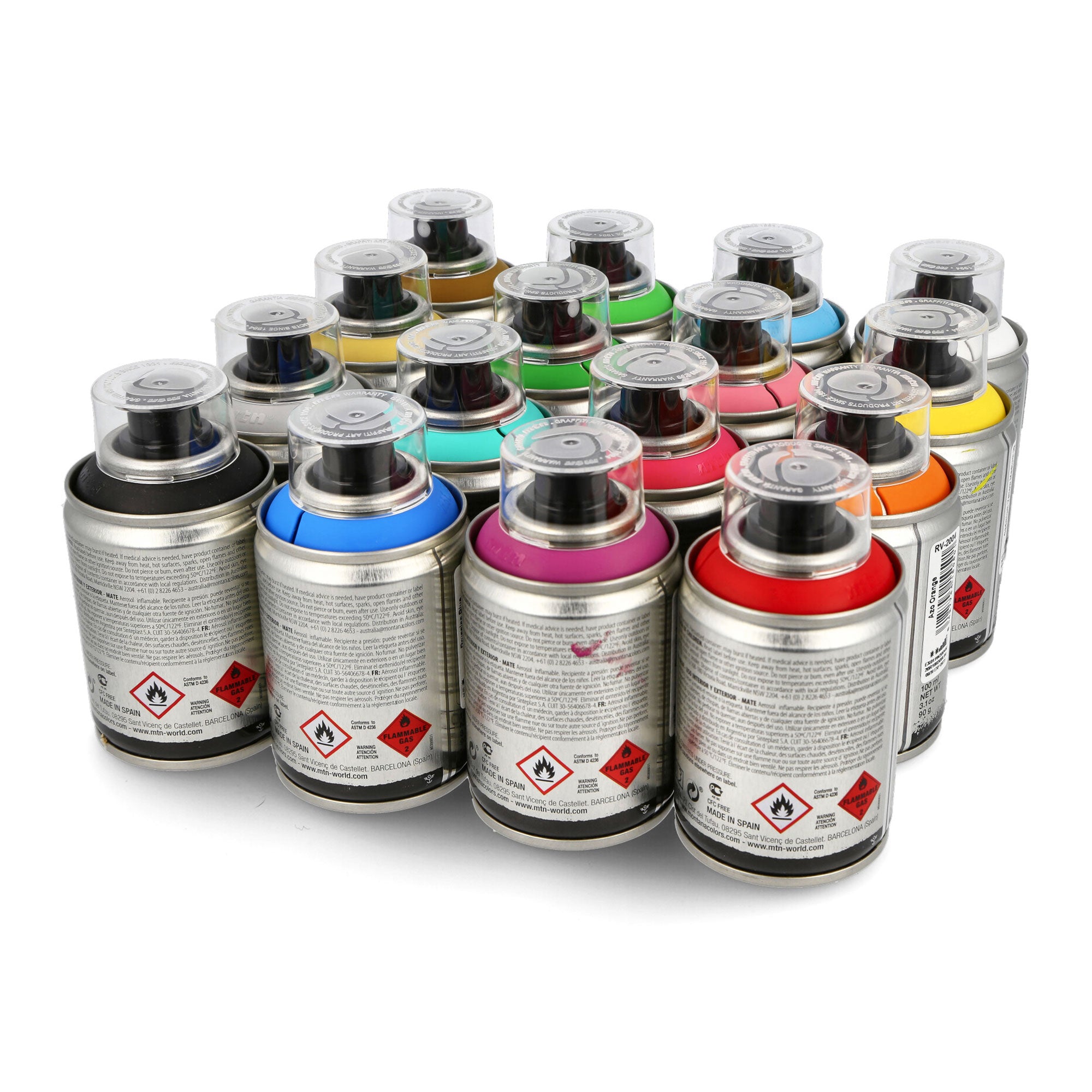 MTN water based 16 pack workshop 100 ml 0 Cans Detailfoto | Overkill