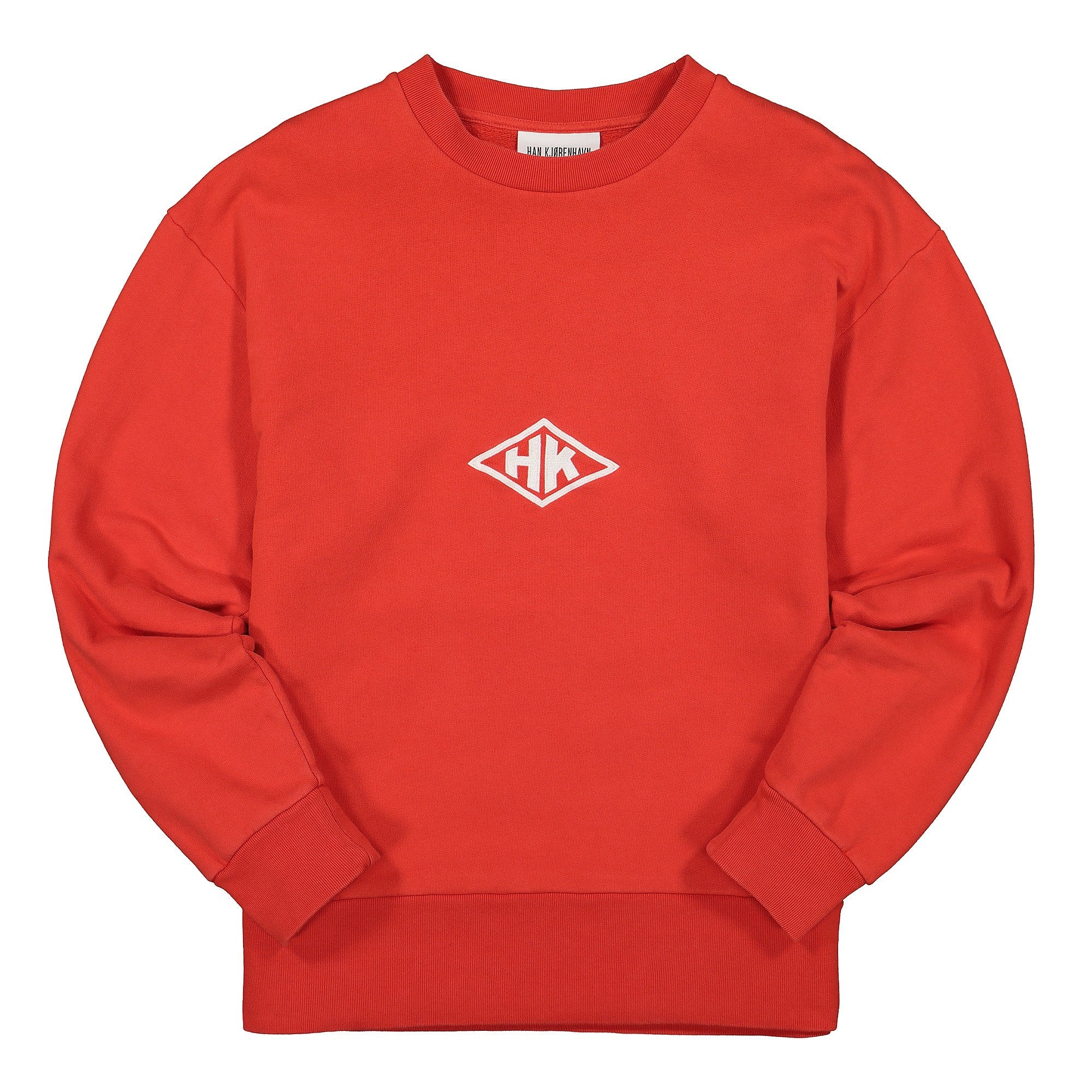 Han Kjobenhavn bulky crew Faded Red Sweatshirts 120056 | Overkill