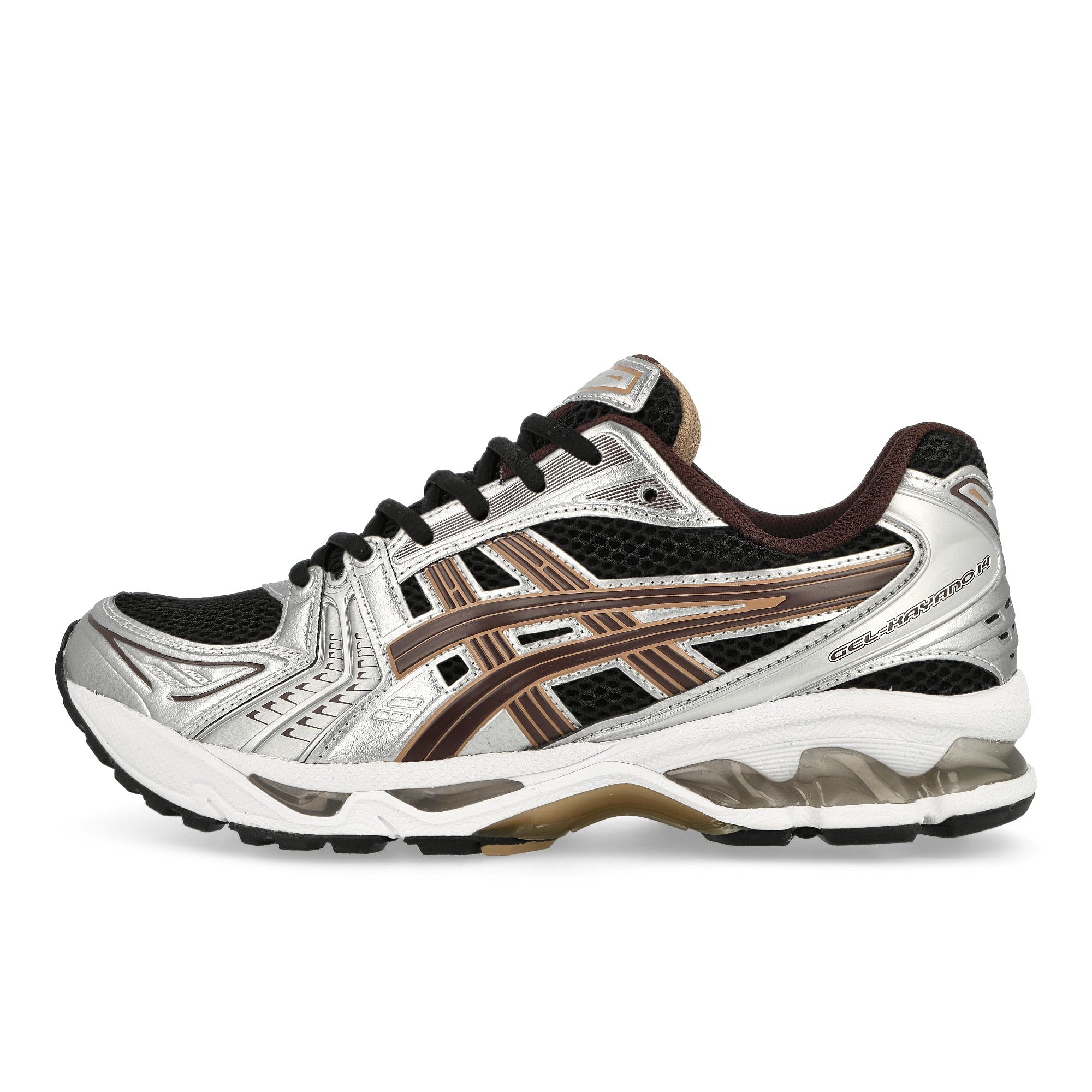 Asics Gel-Kayano 14 Black / Coffee Low Top Sneakers 1201A019-004 | Overkill