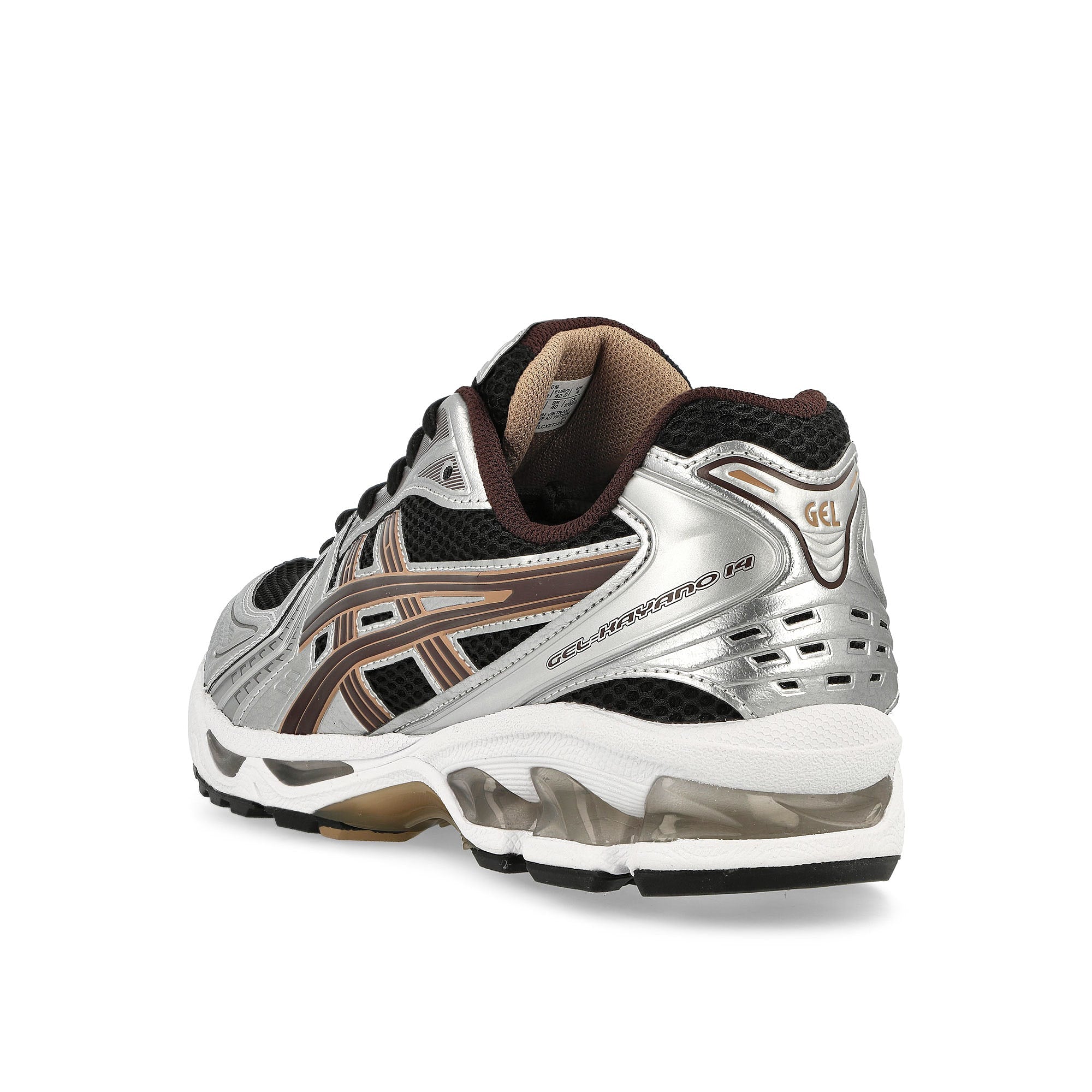 Asics Gel-Kayano 14 Black / Coffee Low Top Sneakers Material | Overkill