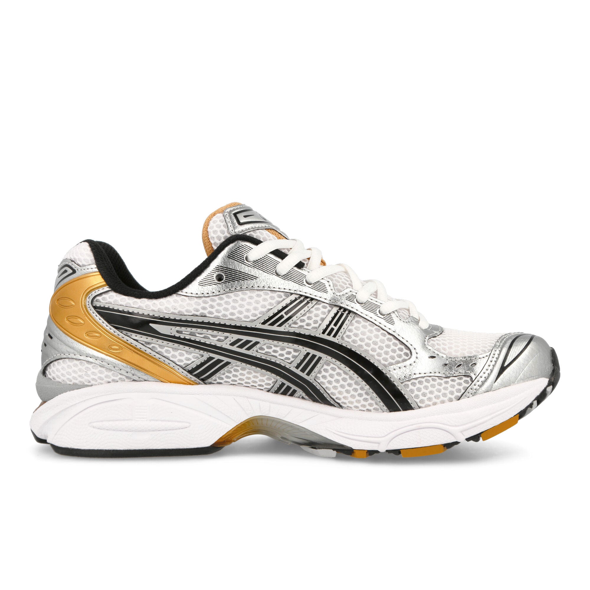 Asics Gel-Kayano 14 White / Pure Gold Material | Overkill