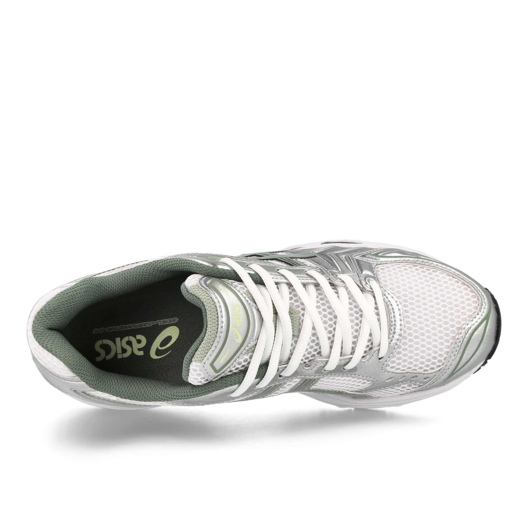 Asics Gel-Kayano 14 White / Slate Grey Low Top Sneakers Detailfoto | Overkill