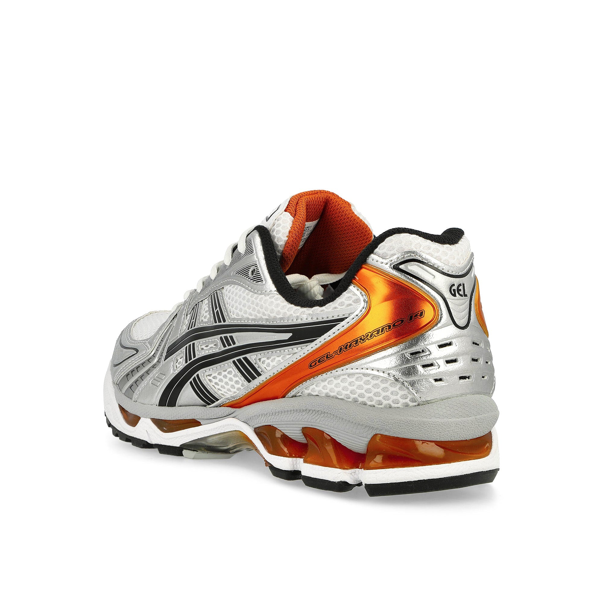 Asics Gel-Kayano 14 White / Piquant Orange Low Top Sneakers Material | Overkill
