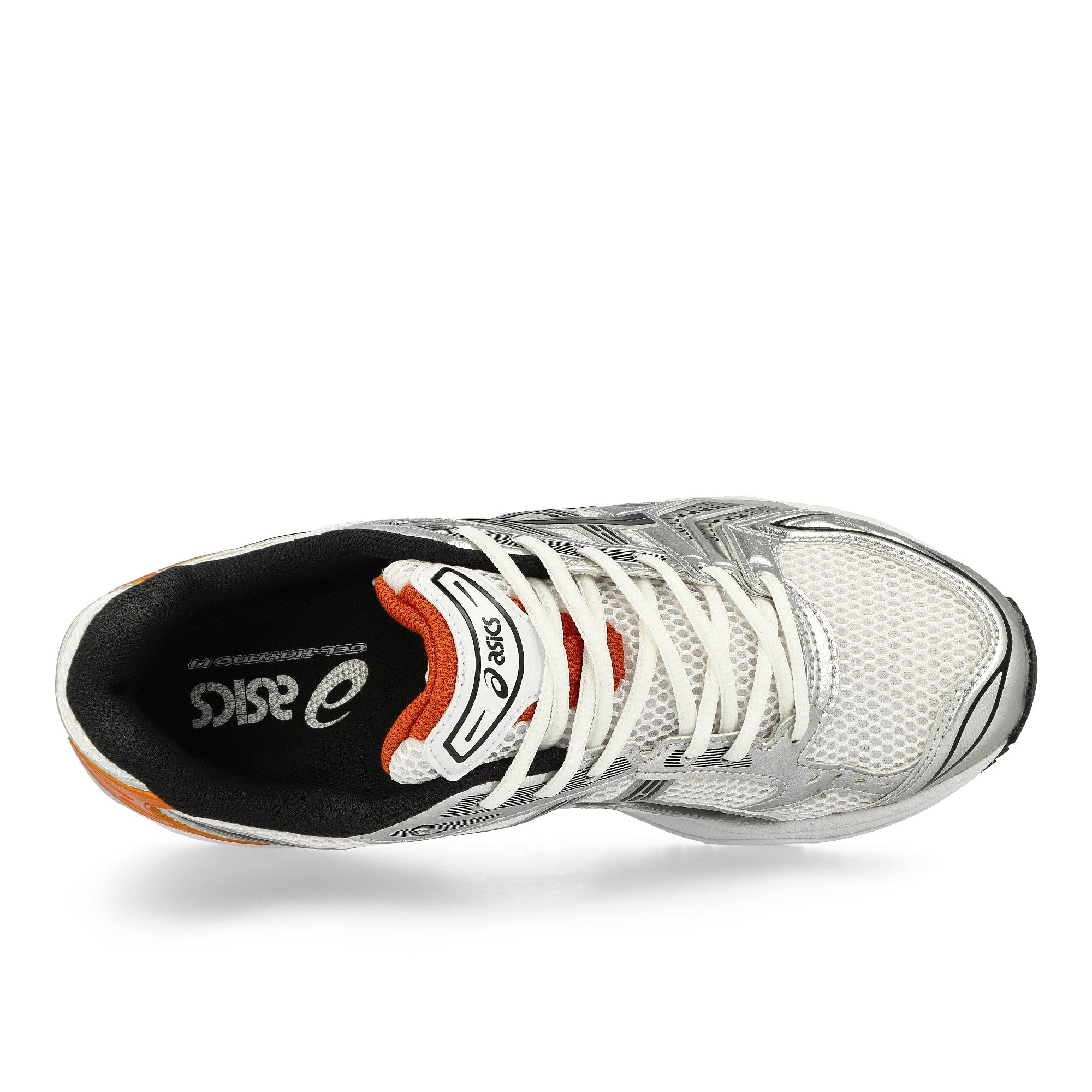 Asics Gel-Kayano 14 White / Piquant Orange Low Top Sneakers Detailfoto | Overkill