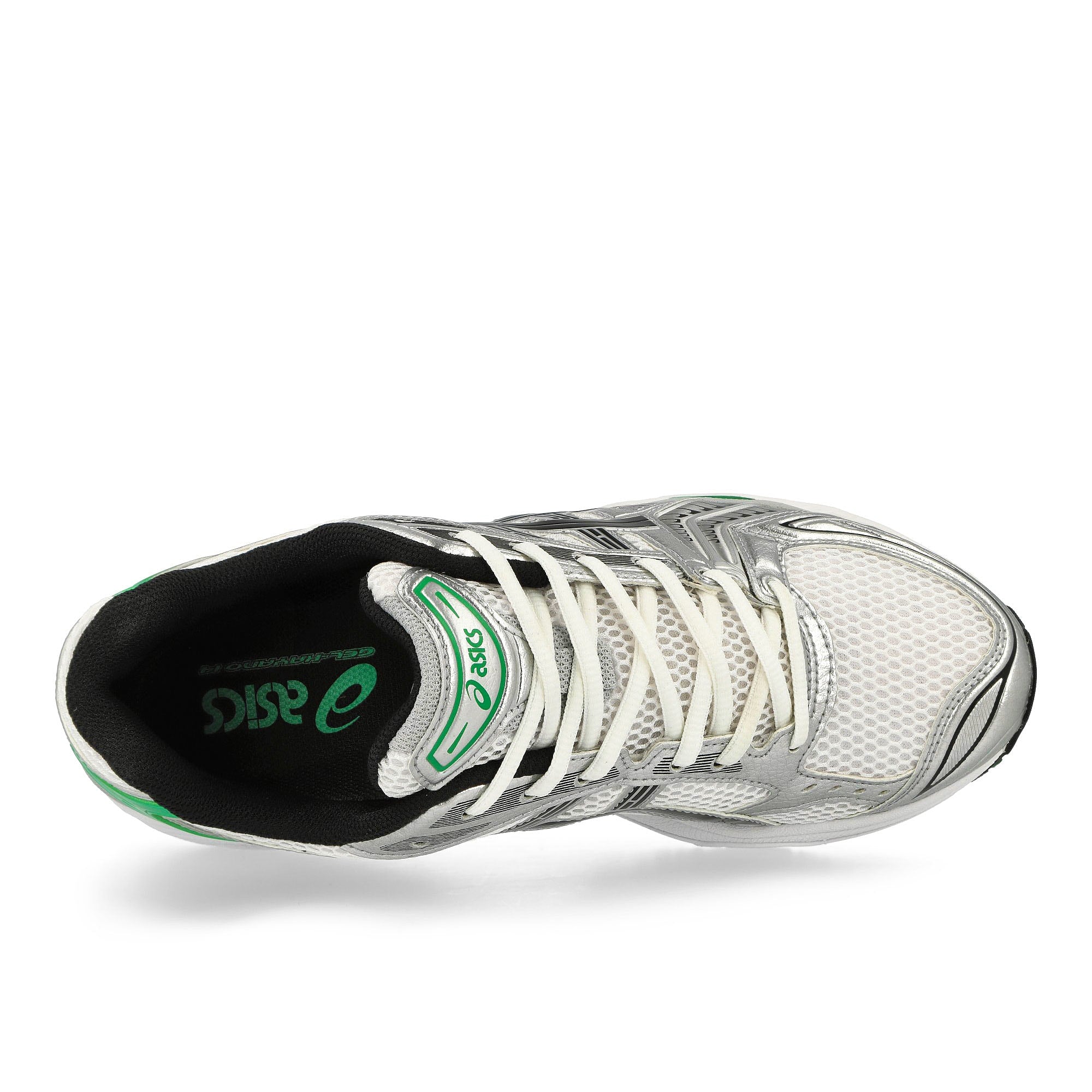 Asics Gel-Kayano 14 White / Malachite Green Low Top Sneakers Detailfoto | Overkill