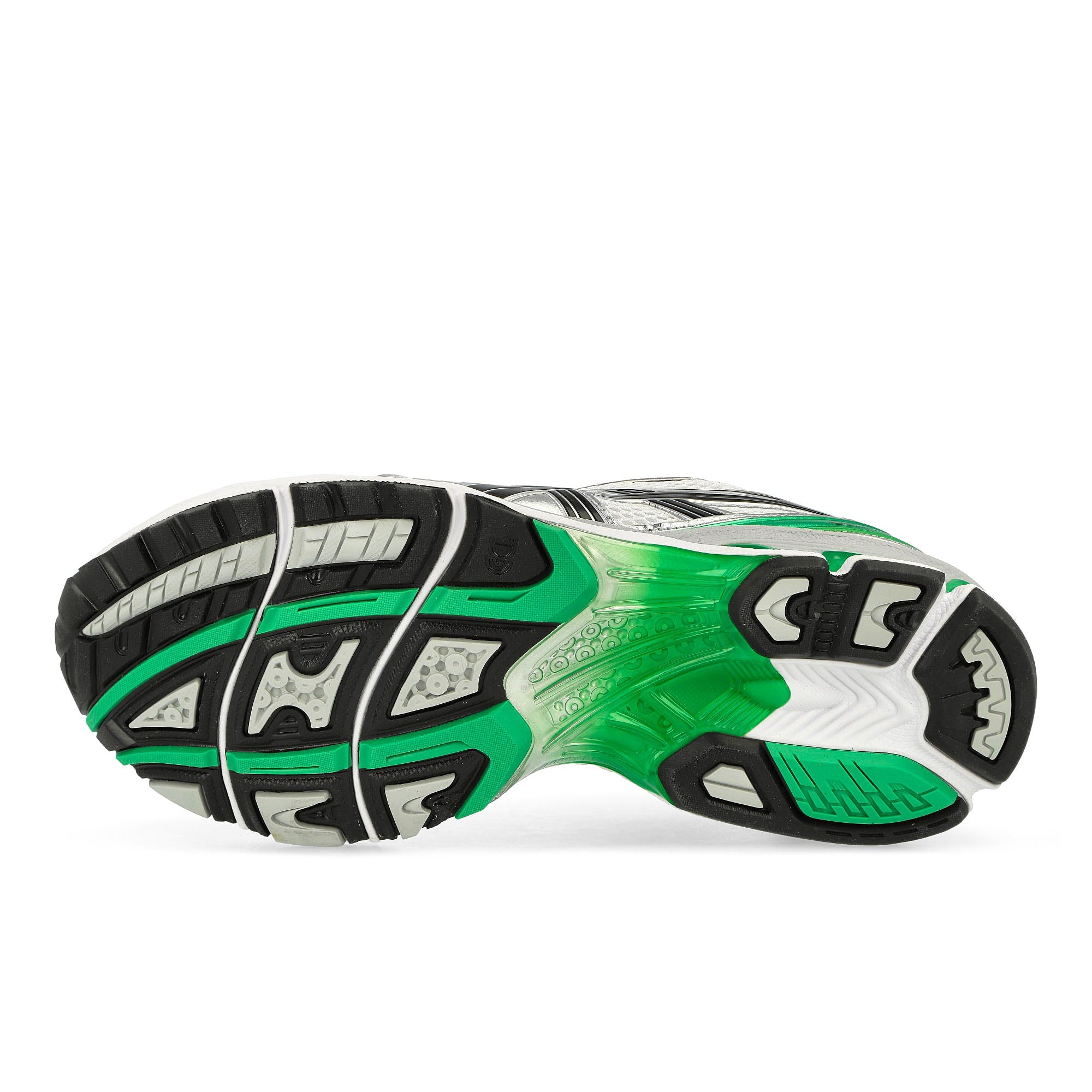 Asics Gel-Kayano 14 White / Malachite Green Low Top Sneakers Detail View 1 | Overkill