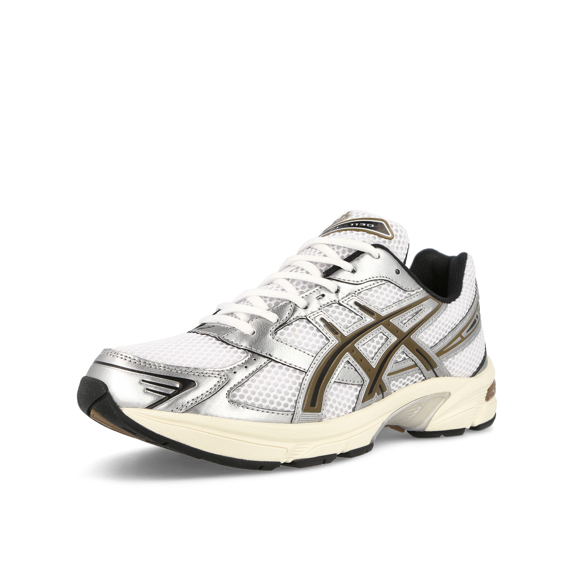 Asics Gel-1130 White / Clay Canyon Low Top Sneakers Close Up | Overkill
