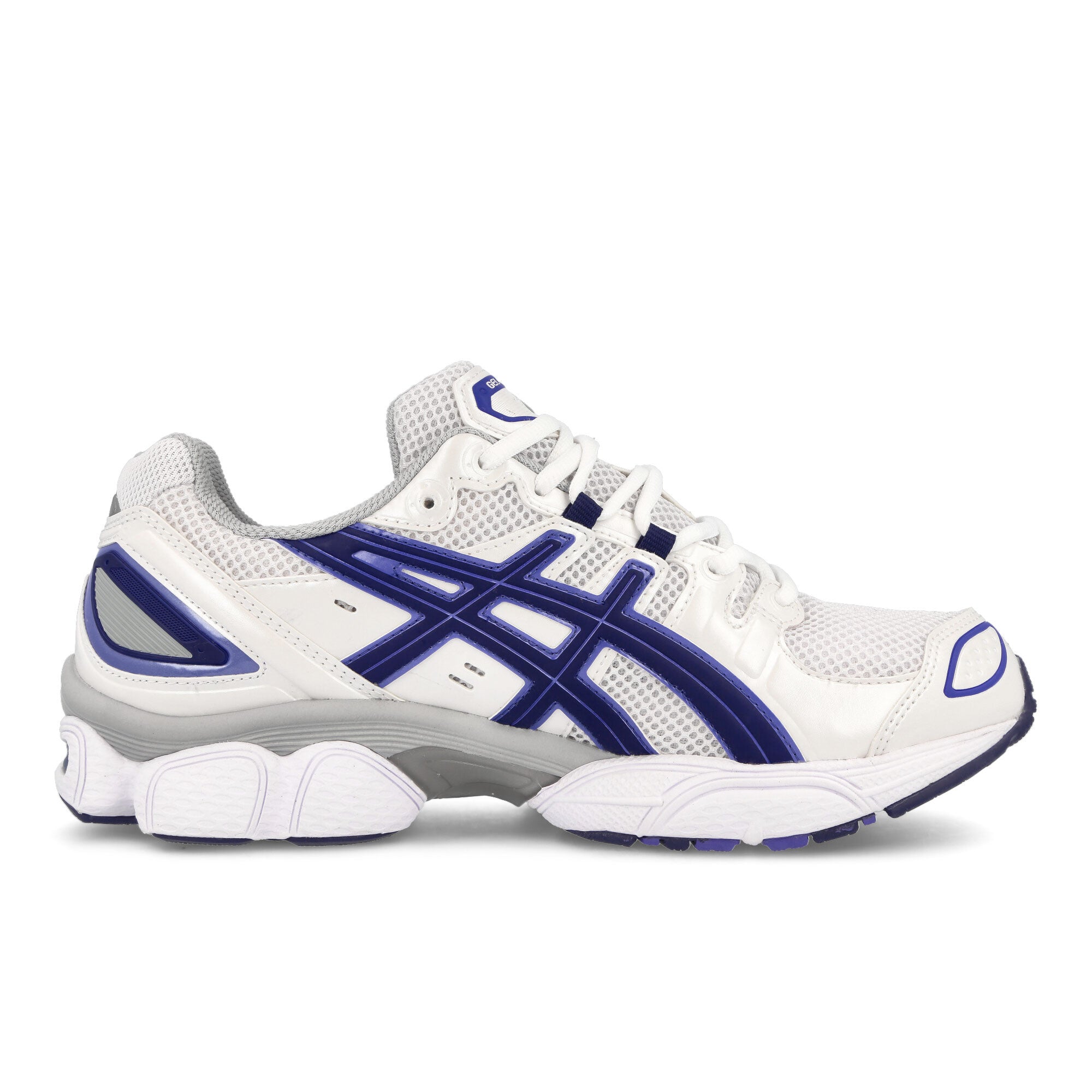 Asics Gel-Nimbus 9 White-Indigo Blue Sneakers Silhouette | Overkill