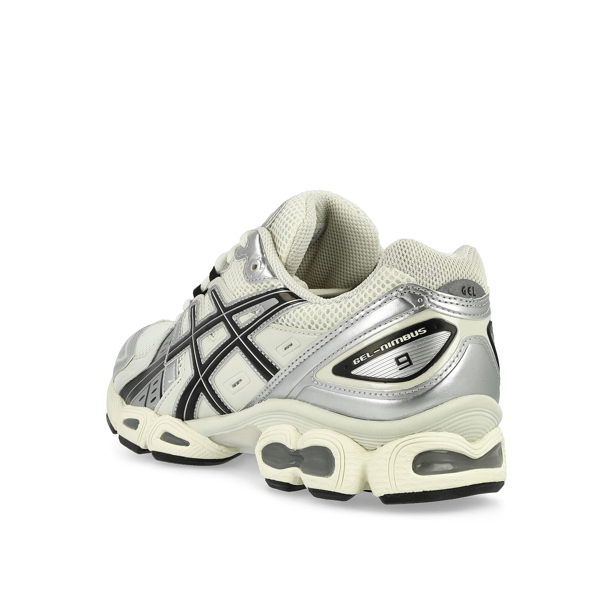 Asics Gel-Nimbus 9 Cream / Black Low Top Sneakers Material | Overkill