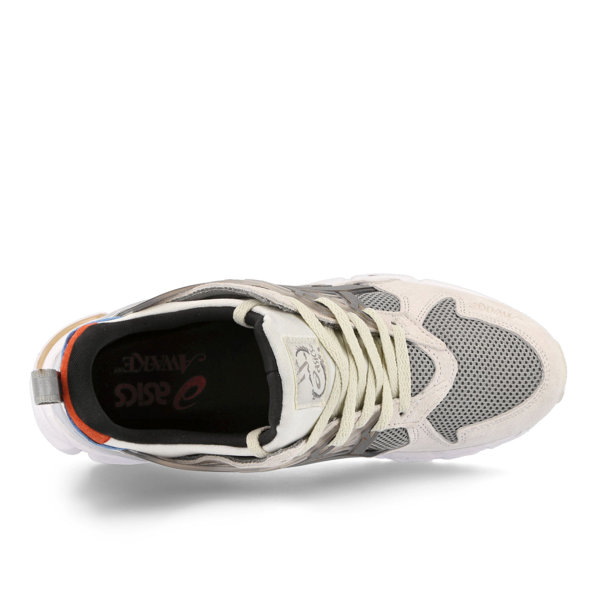 Asics Awake Ny x Asics Gel Kayano Trainer 21 Cool Grey-Pure Silver Low Top Sneakers Detail View 1 | Overkill