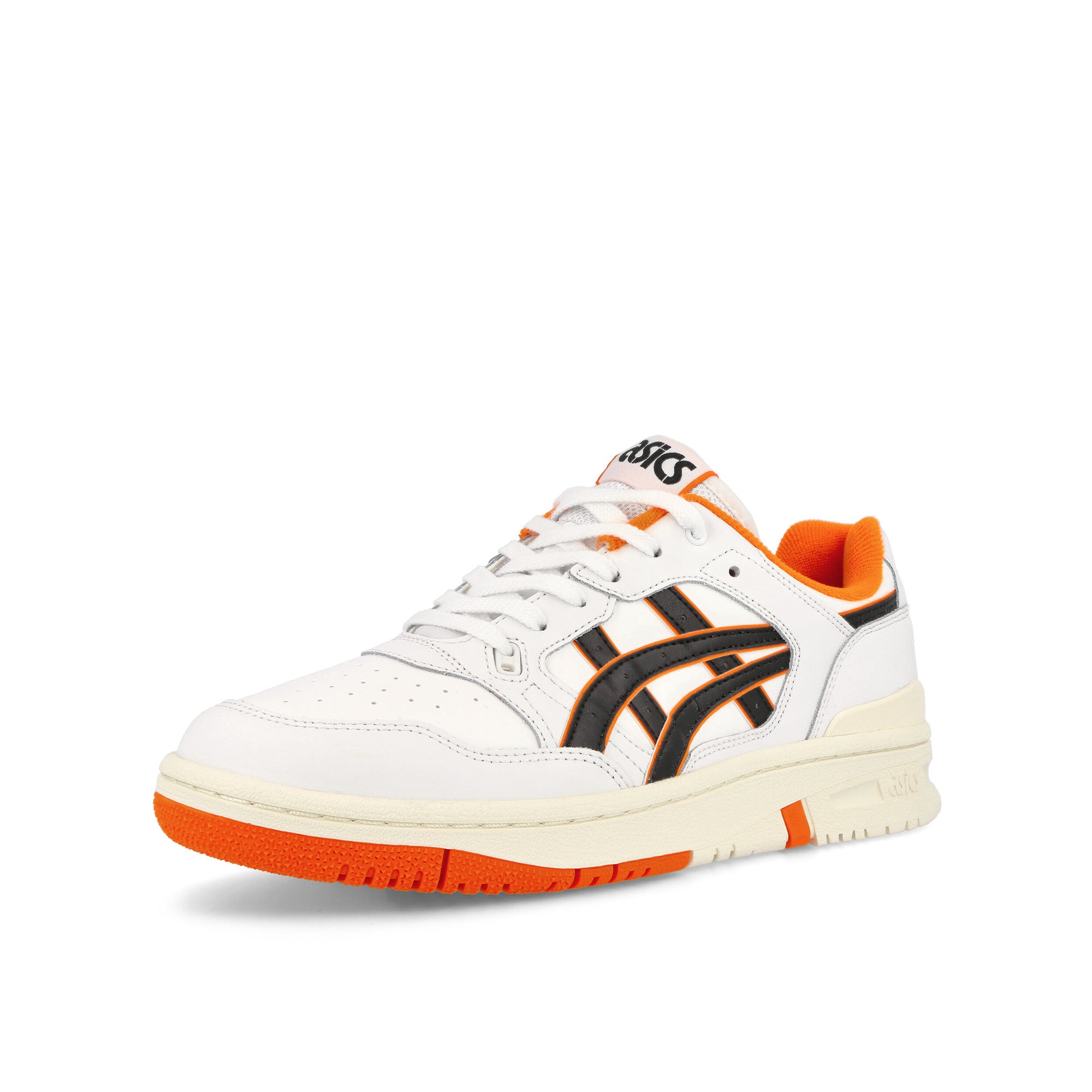 Asics EX89 White-Habanero Low Top Sneakers Close Up | Overkill