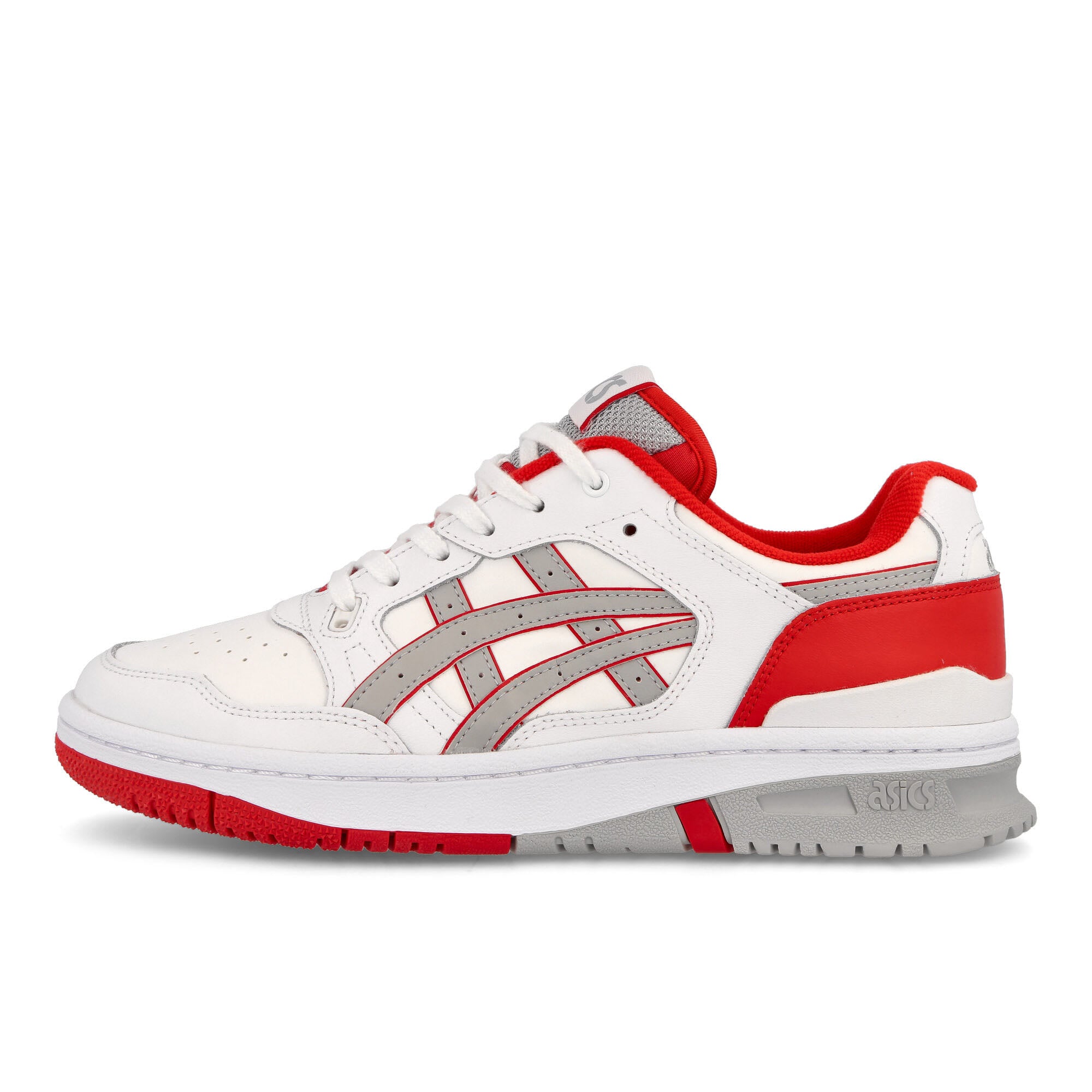 Asics EX89 White-Classic Red Low Top Sneakers 1201A476-111 | Overkill