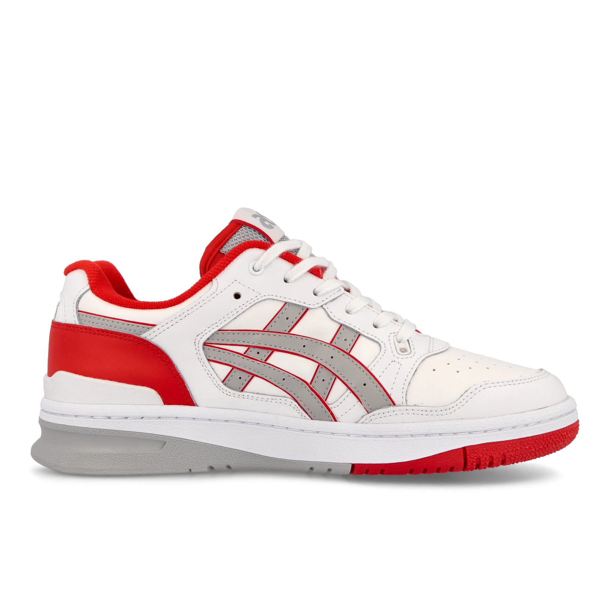 Asics EX89 White-Classic Red Low Top Sneakers Silhouette | Overkill