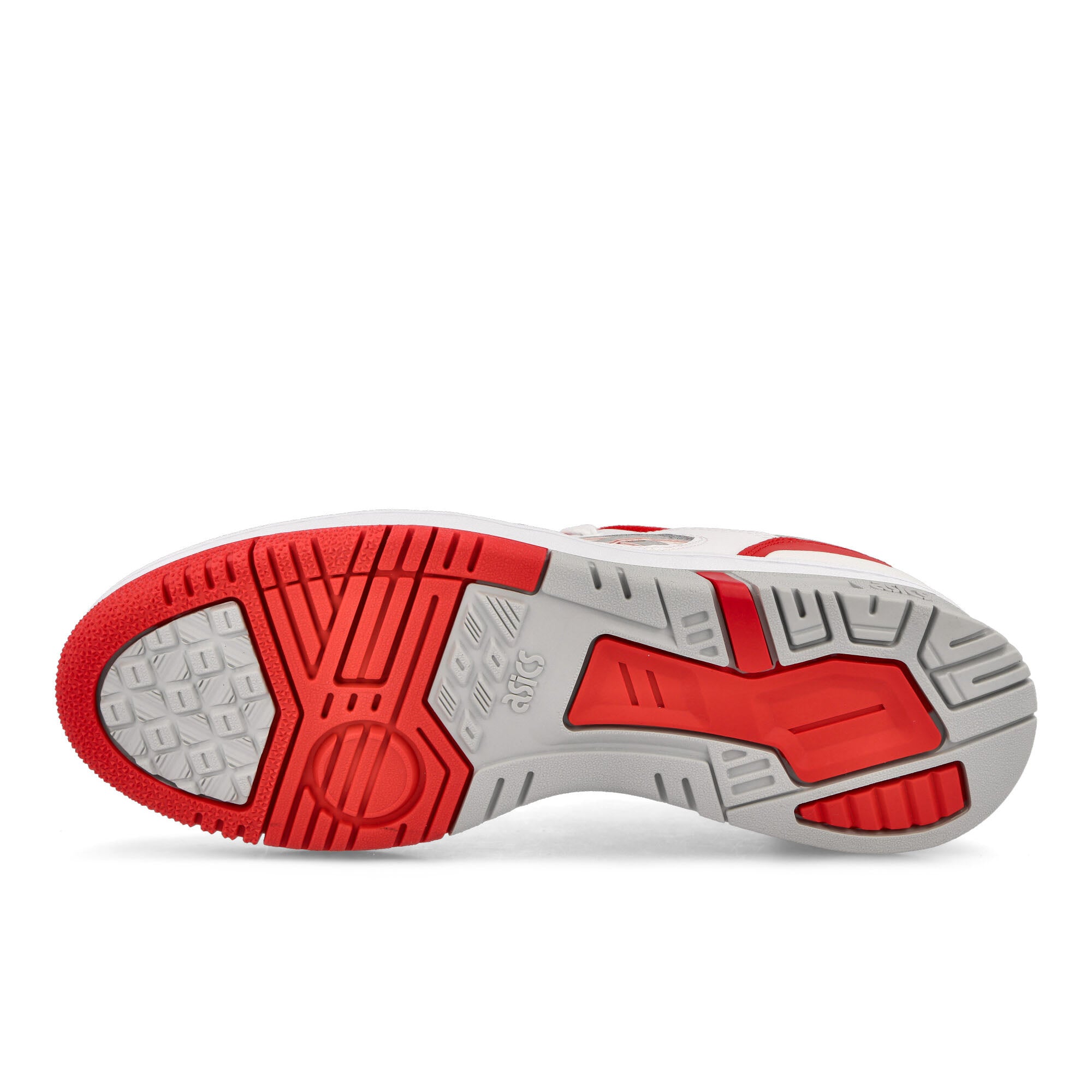 Asics EX89 White-Classic Red Low Top Sneakers Detail View 1 | Overkill