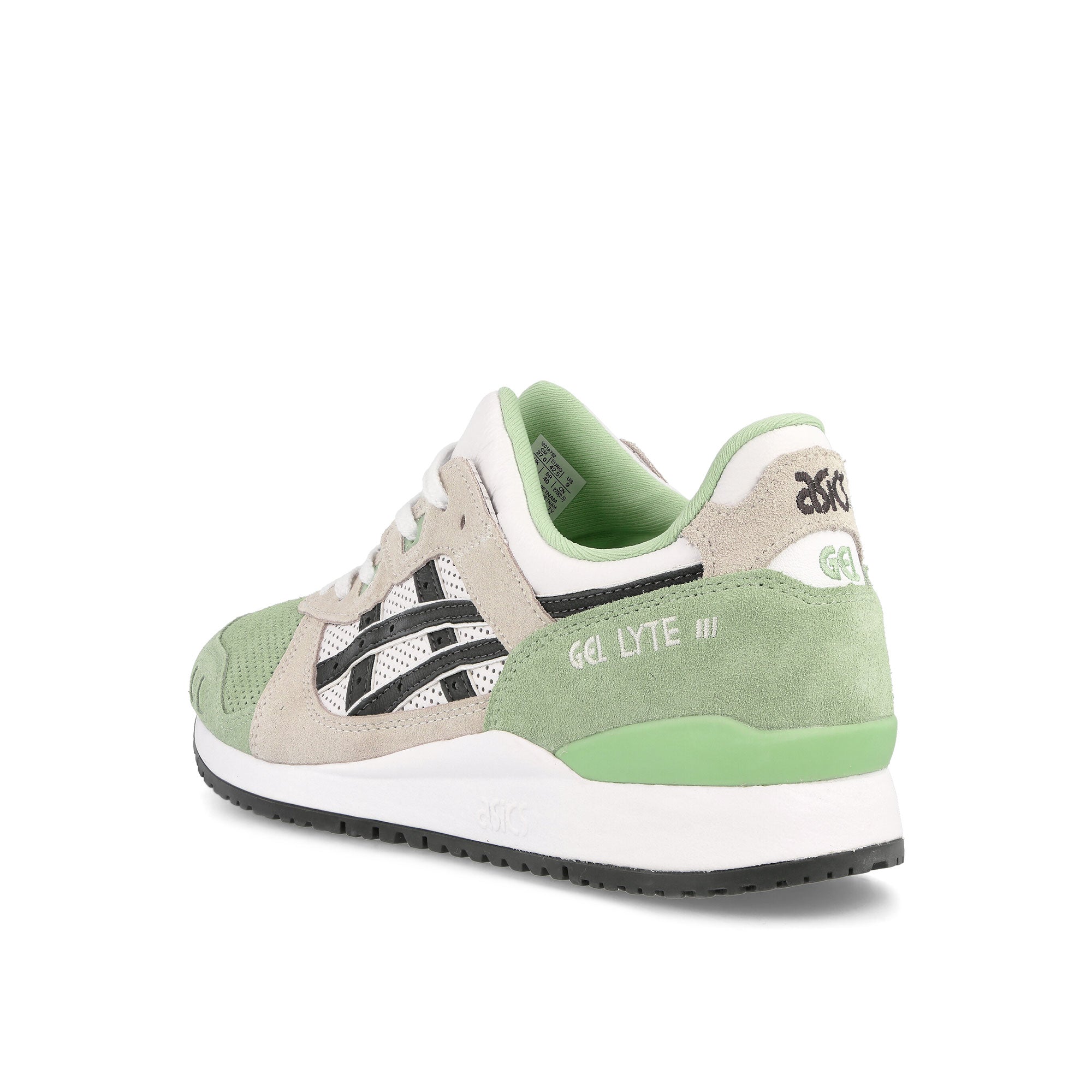 Asics gel lyte iii og Jade / Obsidian Grey Low Top Sneakers Material | Overkill