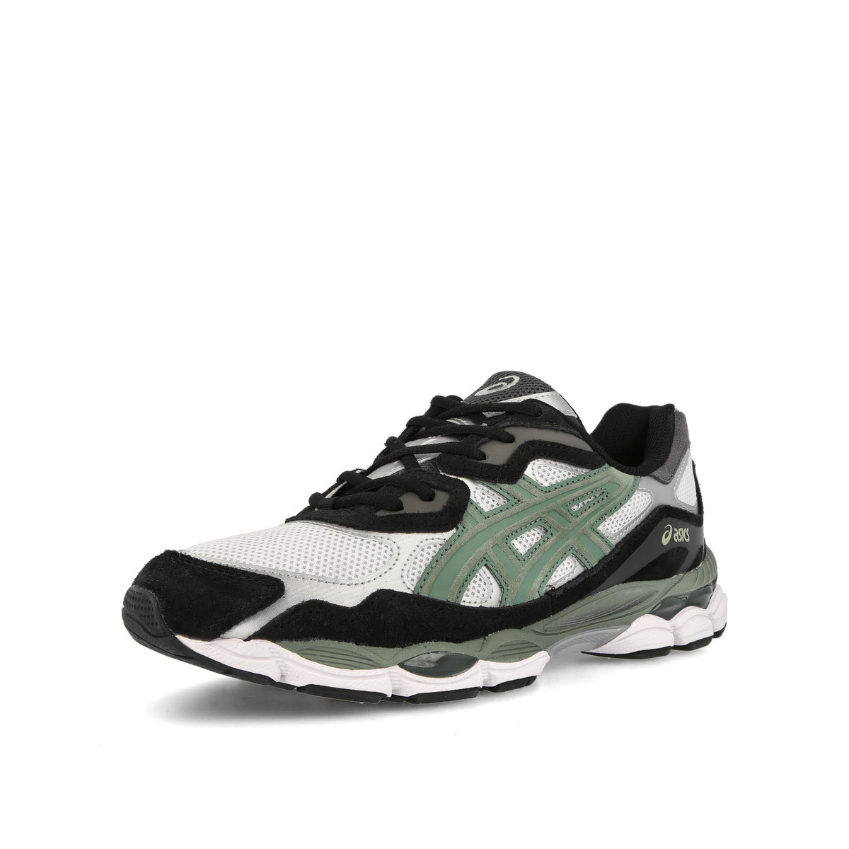 Asics Gel-NYC White / Ivy Low Top Sneakers Close Up | Overkill