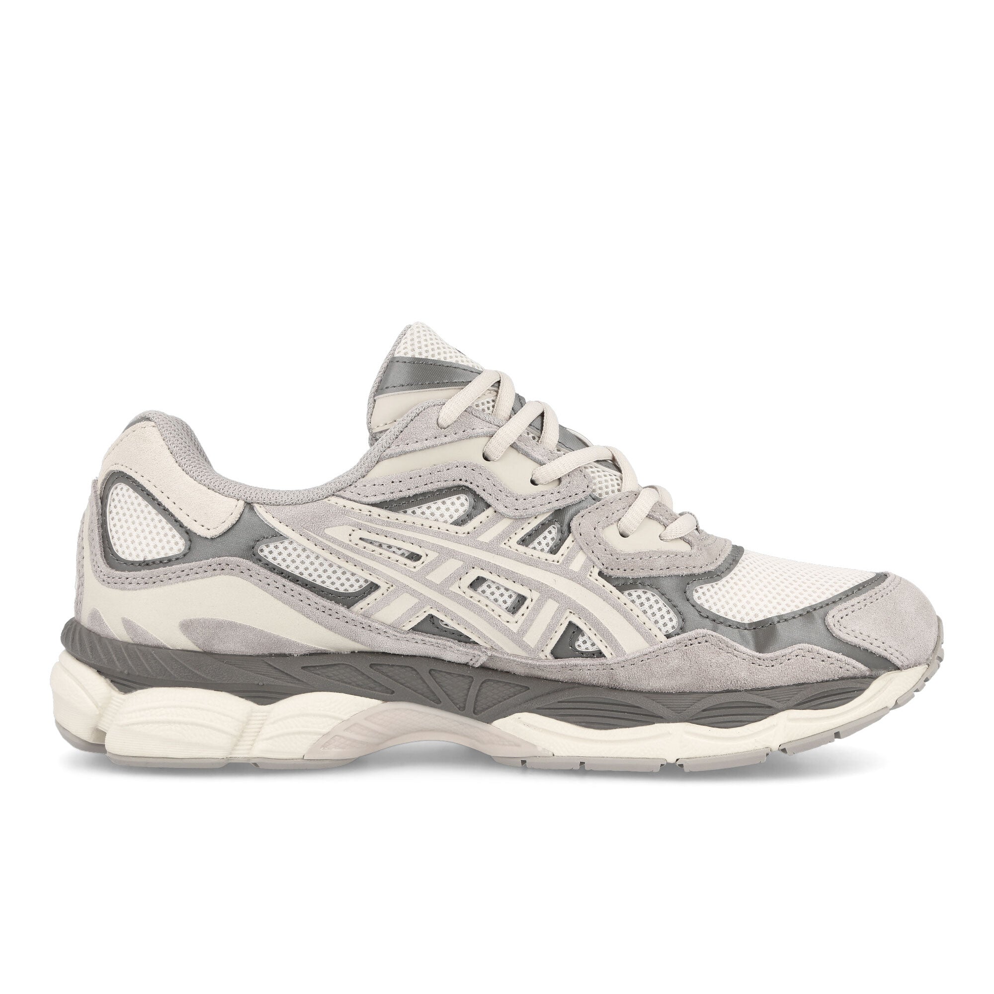 Asics Gel-NYC Cream / Oyster Grey Low Top Sneakers Silhouette | Overkill