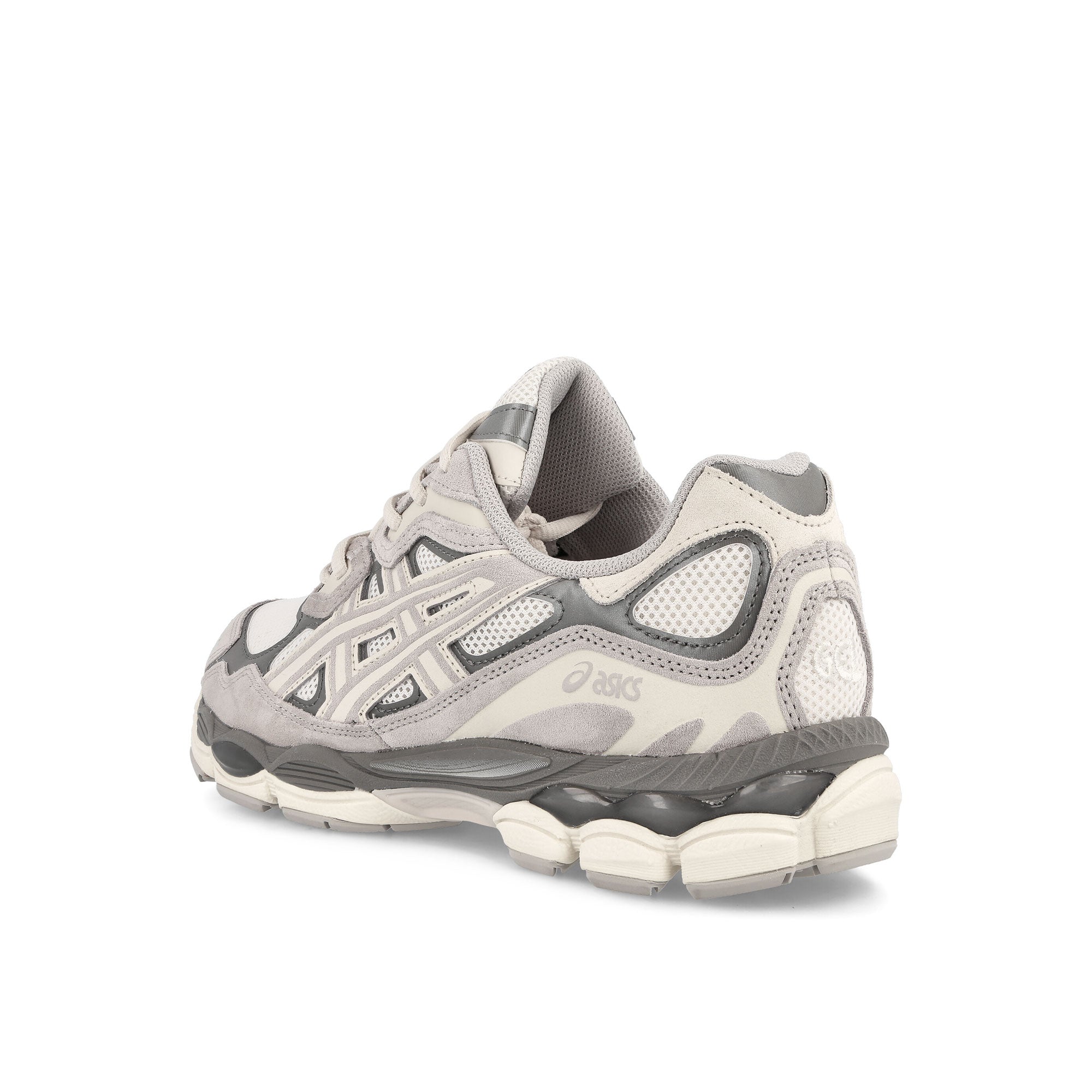 Asics Gel-NYC Cream / Oyster Grey Low Top Sneakers Material | Overkill
