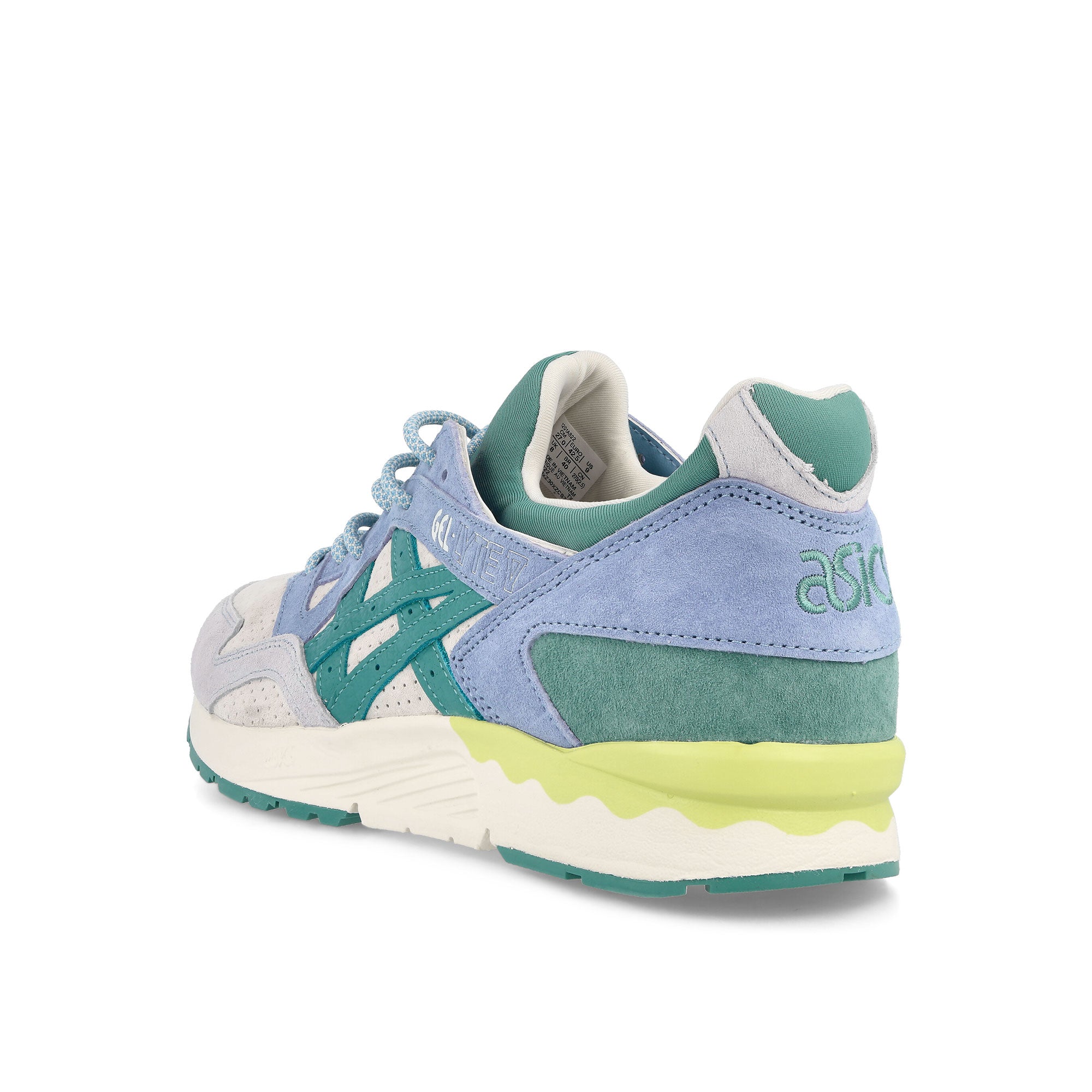 Asics Gel-Lyte V Cream-Sage Low Top Sneakers Material | Overkill
