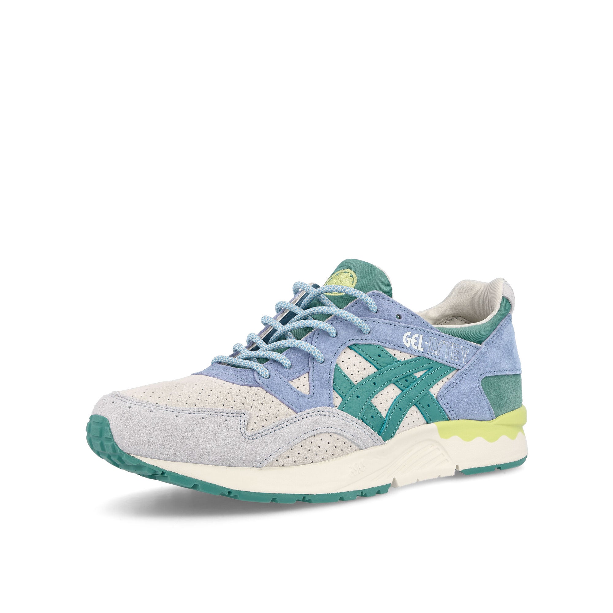 Asics Gel-Lyte V Cream-Sage Low Top Sneakers Close Up | Overkill