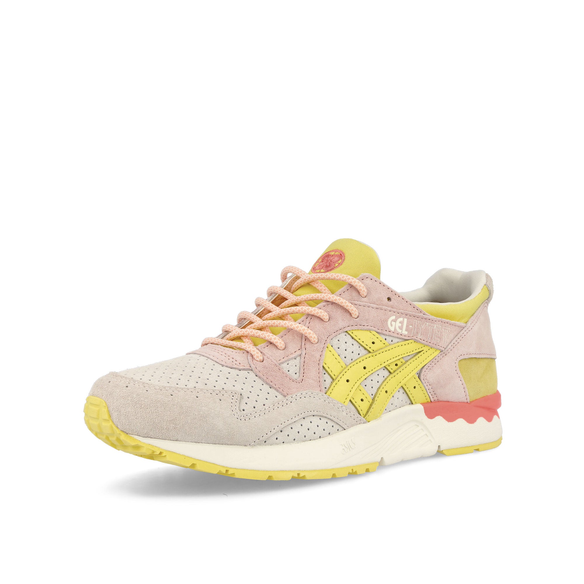 Asics Gel-Lyte V Cream-Banana Cream Sneakers Close Up | Overkill