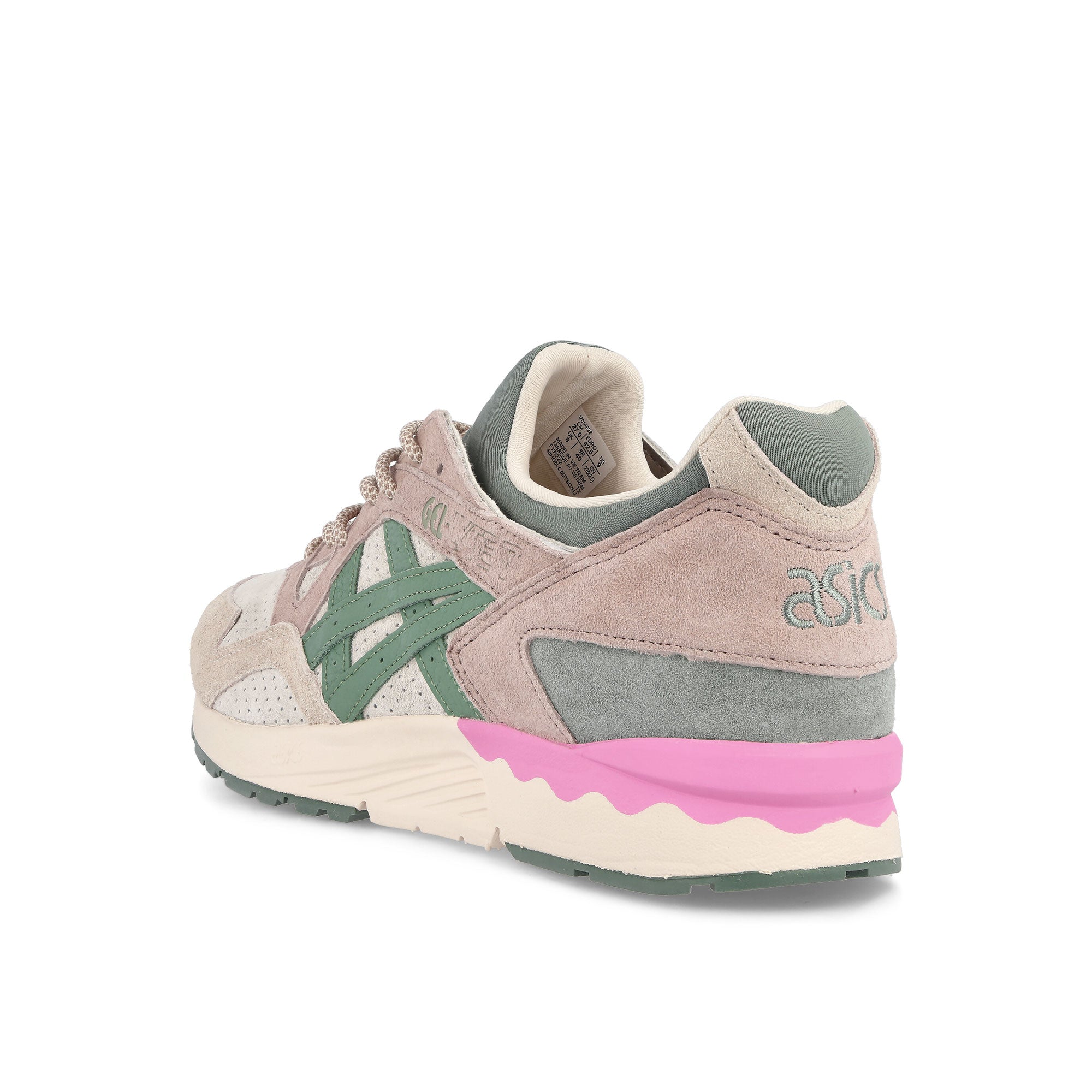 Asics Gel-Lyte V Cream-Slate Grey Sneakers Material | Overkill