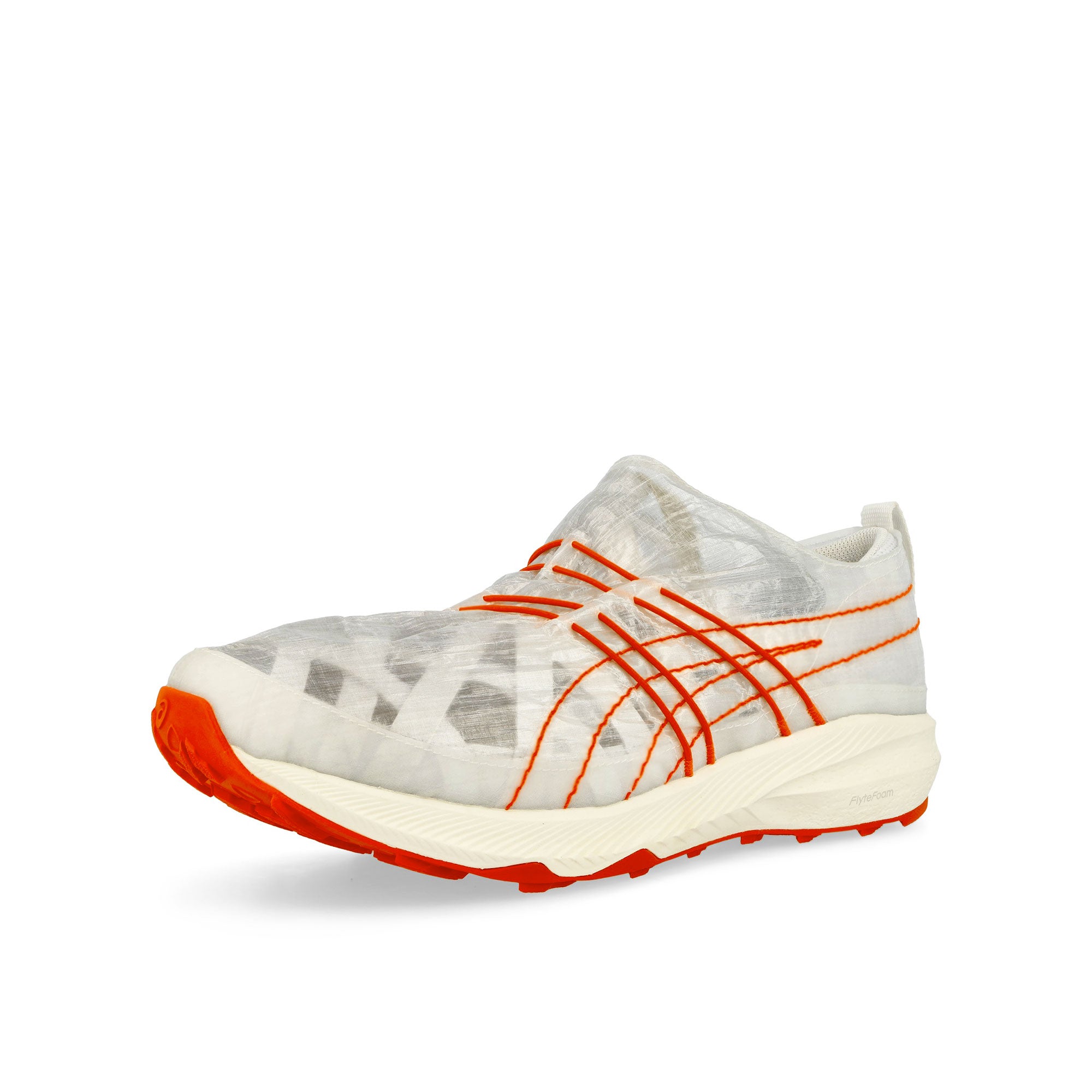 Asics KENGO KUMA x Asics Archisite ORU White / White Low Top Sneakers Close Up | Overkill