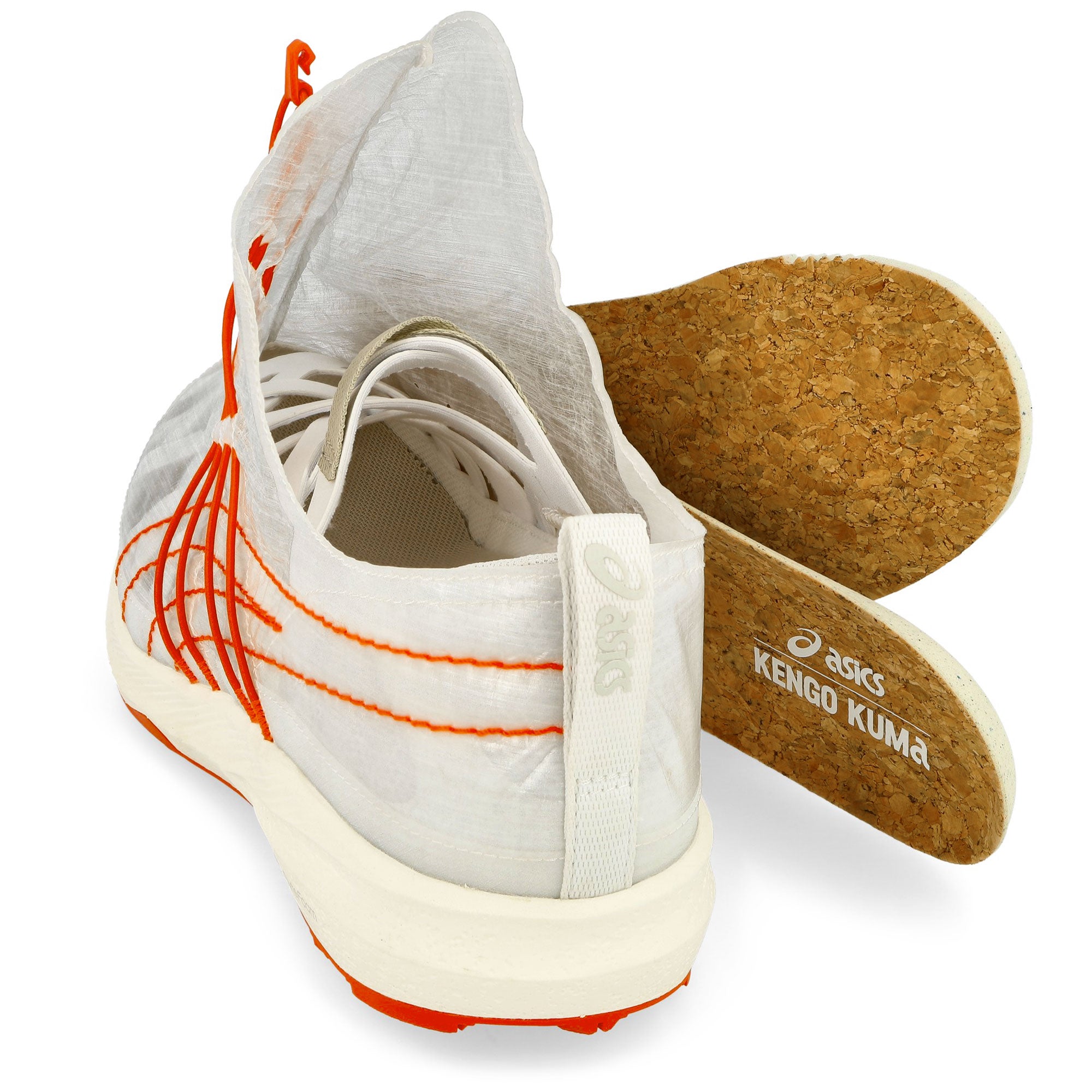 Asics KENGO KUMA x Asics Archisite ORU White / White Low Top Sneakers Detail View 2 | Overkill