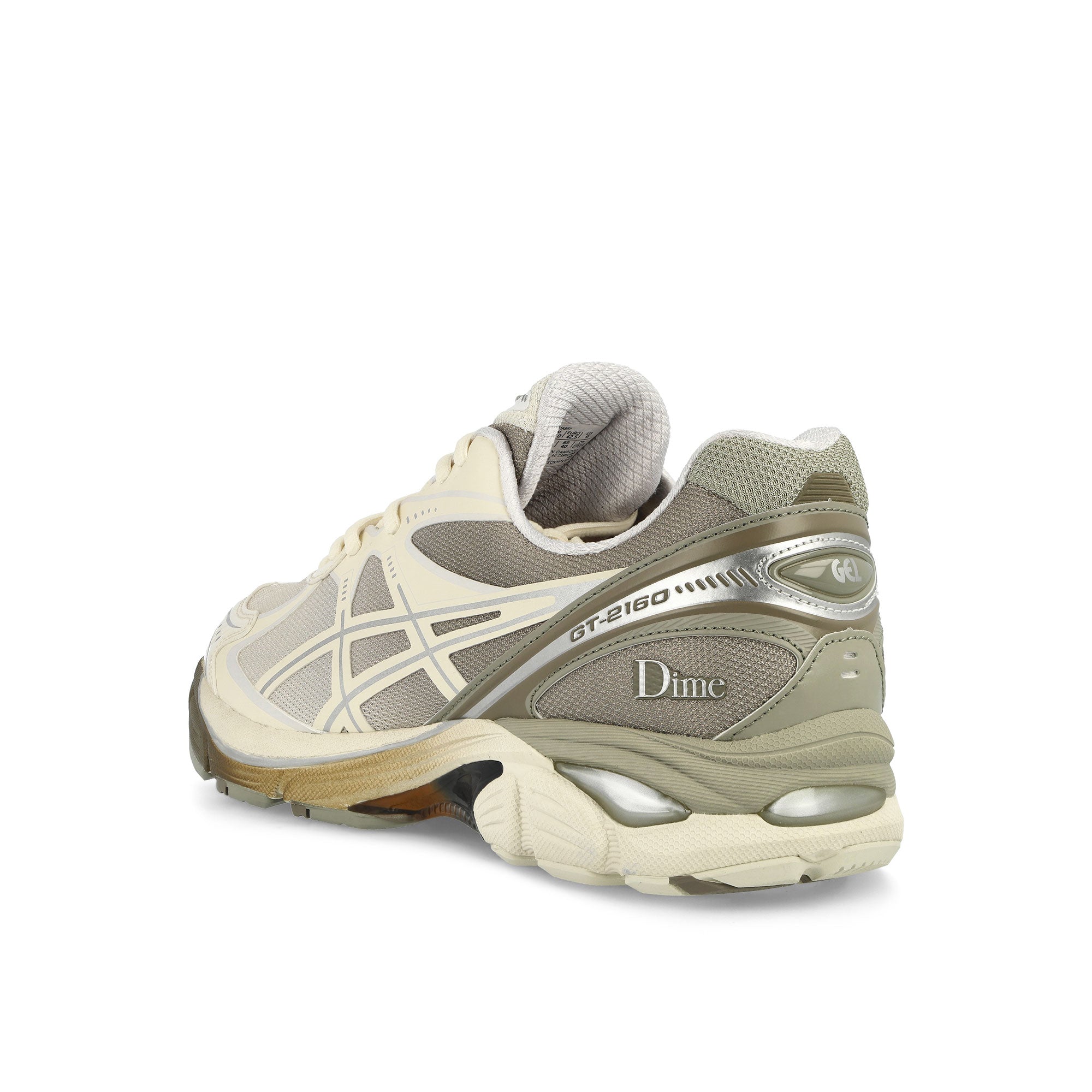 Asics Dime x GT-2160 Artic Wolf / London Fog Low Top Sneakers Material | Overkill