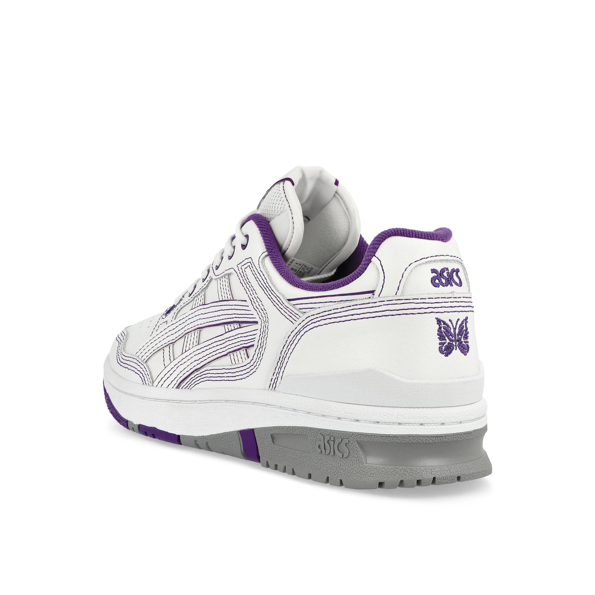 Asics EX89 White - Purple Grey Low Top Sneakers Material | Overkill