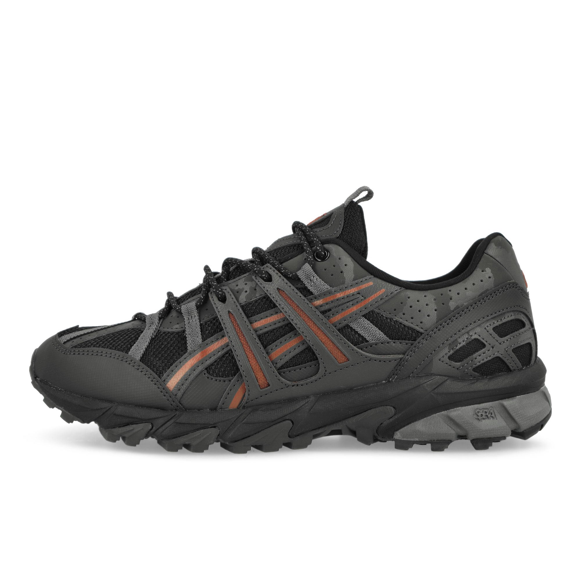Asics Gel-Sonoma 15-50 Black / Rusty Brown Low Top Sneakers 1201B006-002 | Overkill