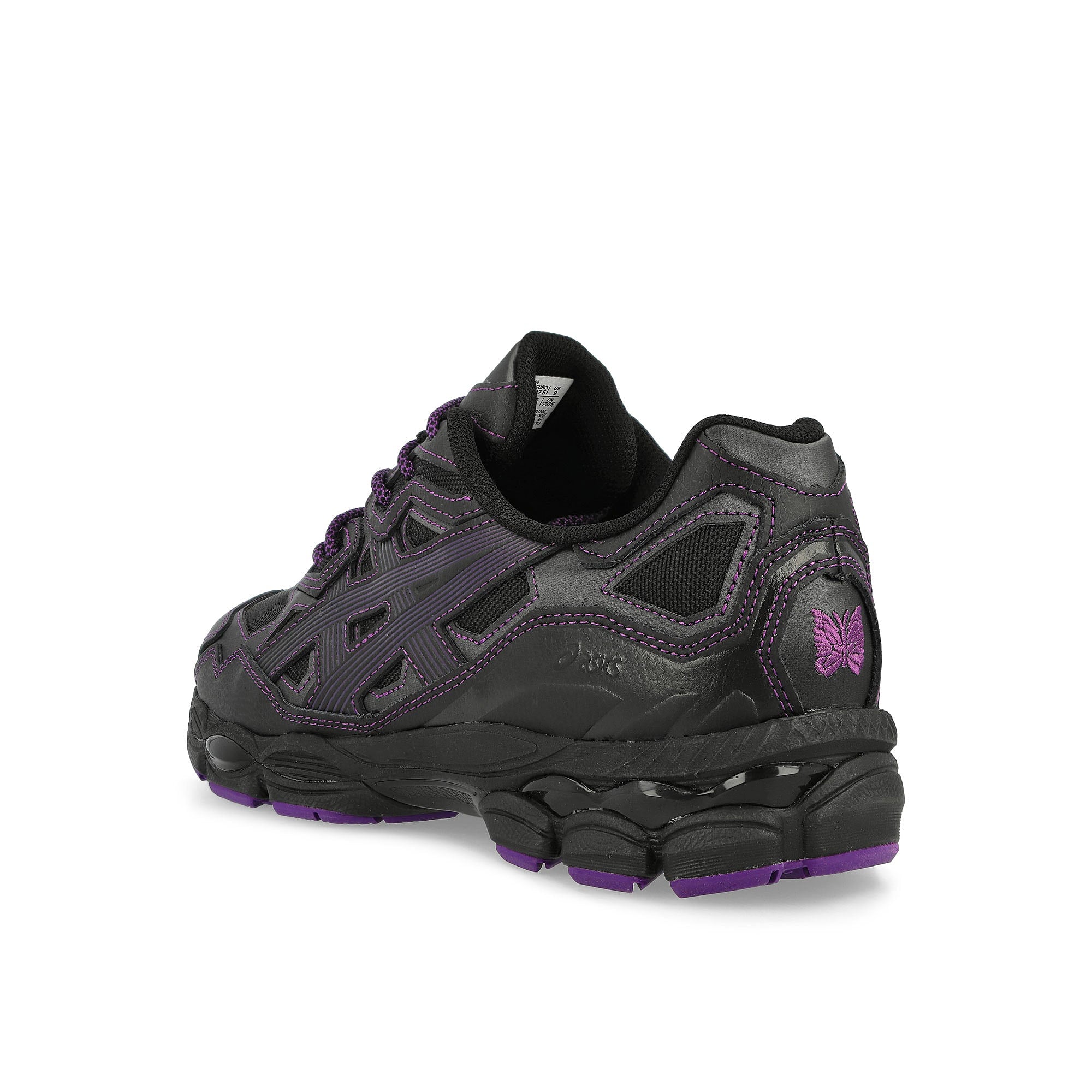 Asics GEL-NYC Black / Purple Low Top Sneakers Material | Overkill