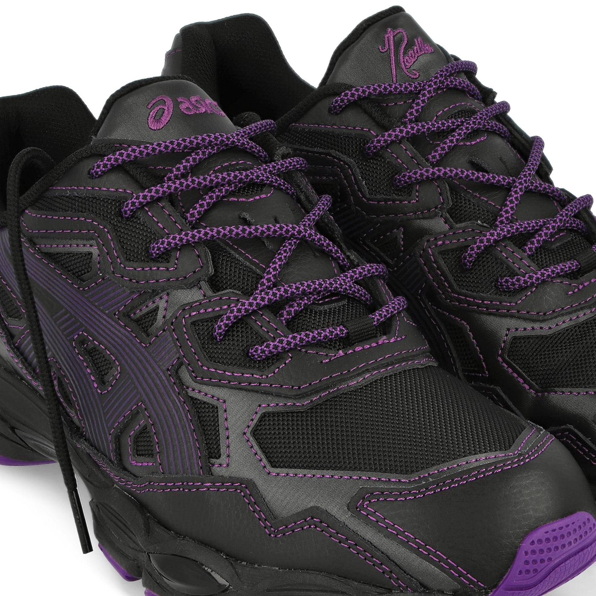 Asics GEL-NYC Black / Purple Low Top Sneakers Detailfoto | Overkill