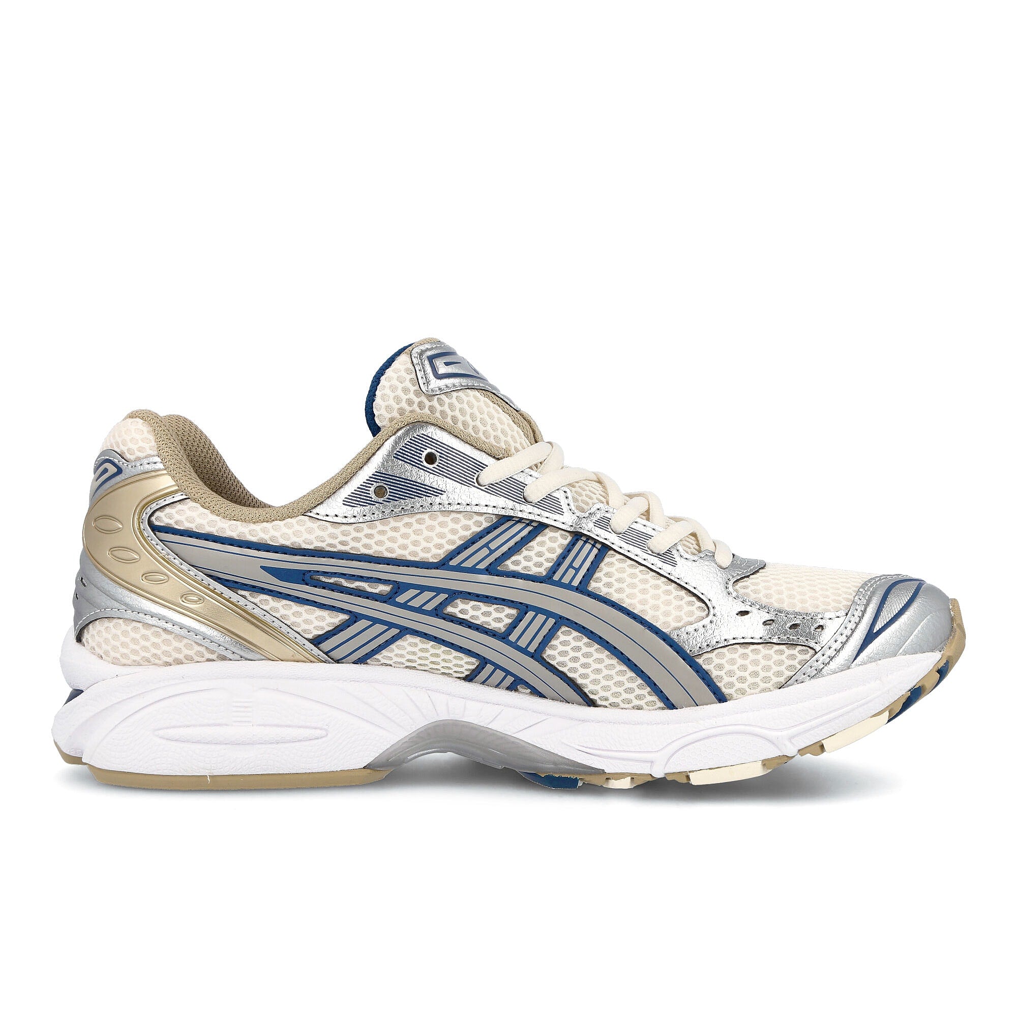 Asics Gel-Kayano 14 Cream-Pure Silver Low Top Sneakers Silhouette | Overkill
