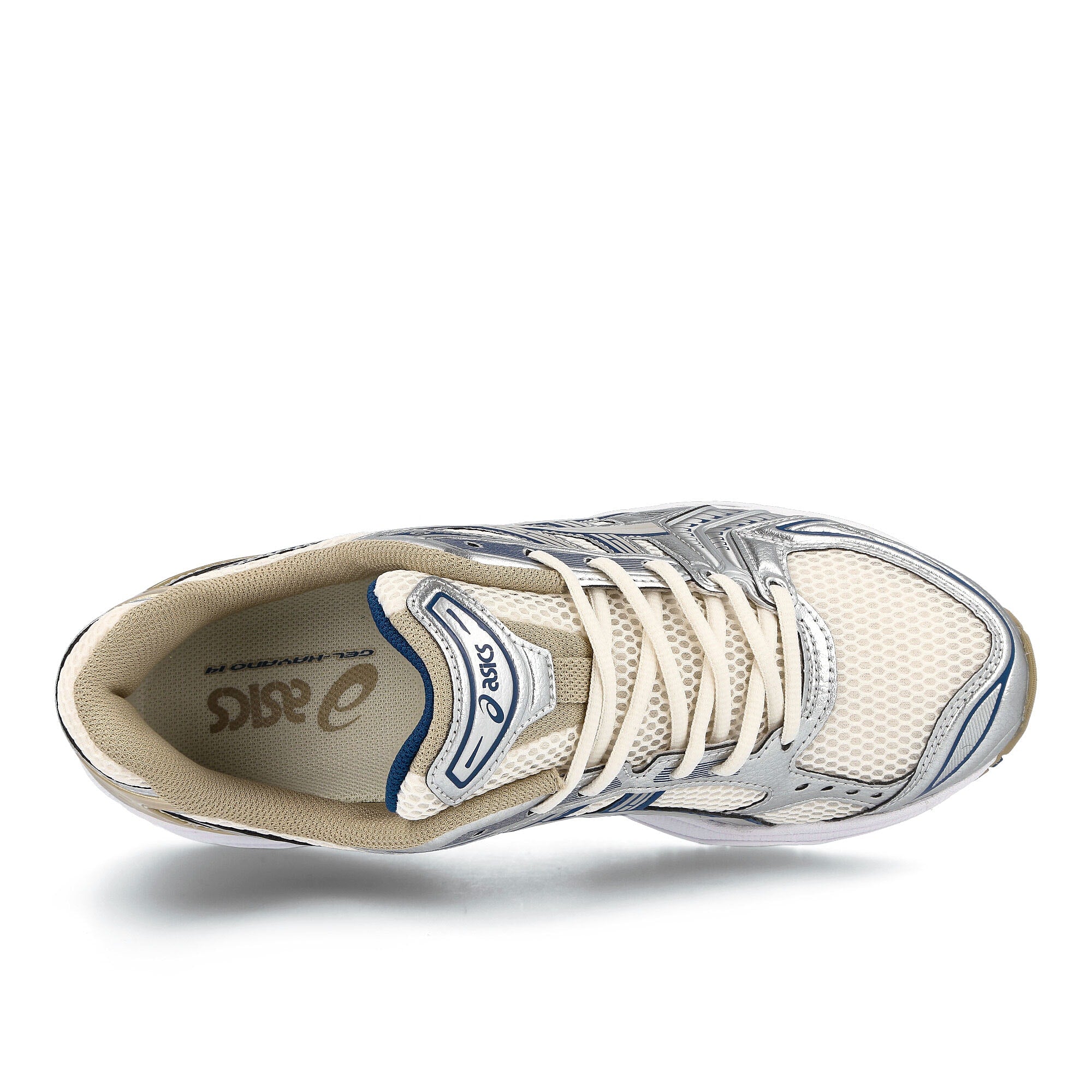 Asics Gel-Kayano 14 Cream-Pure Silver Low Top Sneakers Detailfoto | Overkill