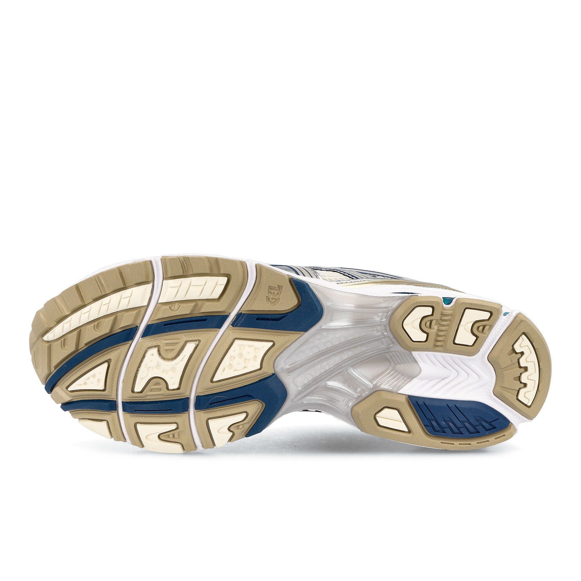 Asics Gel-Kayano 14 Cream-Pure Silver Low Top Sneakers Detail View 1 | Overkill