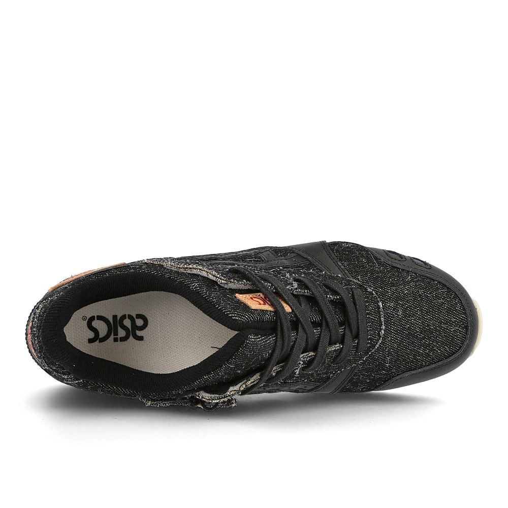 Asics gel lyte iii og Black-Black Low Top Sneakers Detailfoto | Overkill