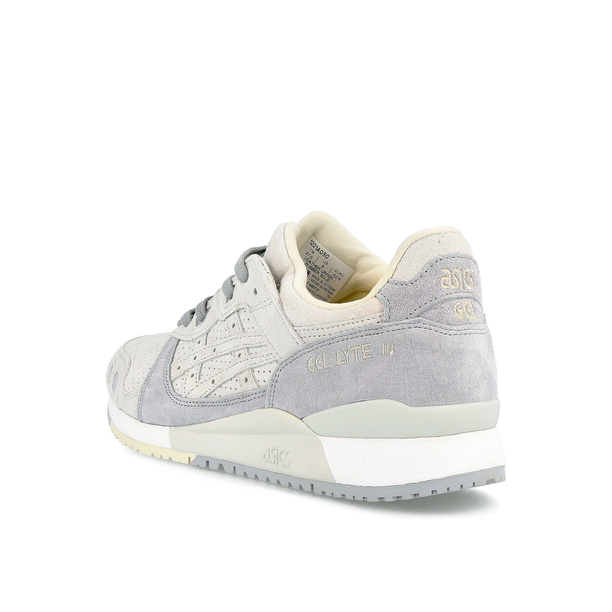 Asics gel lyte iii og Glacier Grey-Piedmont Grey Low Top Sneakers Material | Overkill