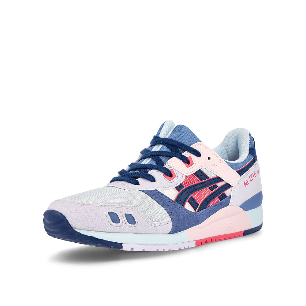 Asics gel lyte iii og Aqua Angel-Mako Blue Low Top Sneakers Close Up | Overkill