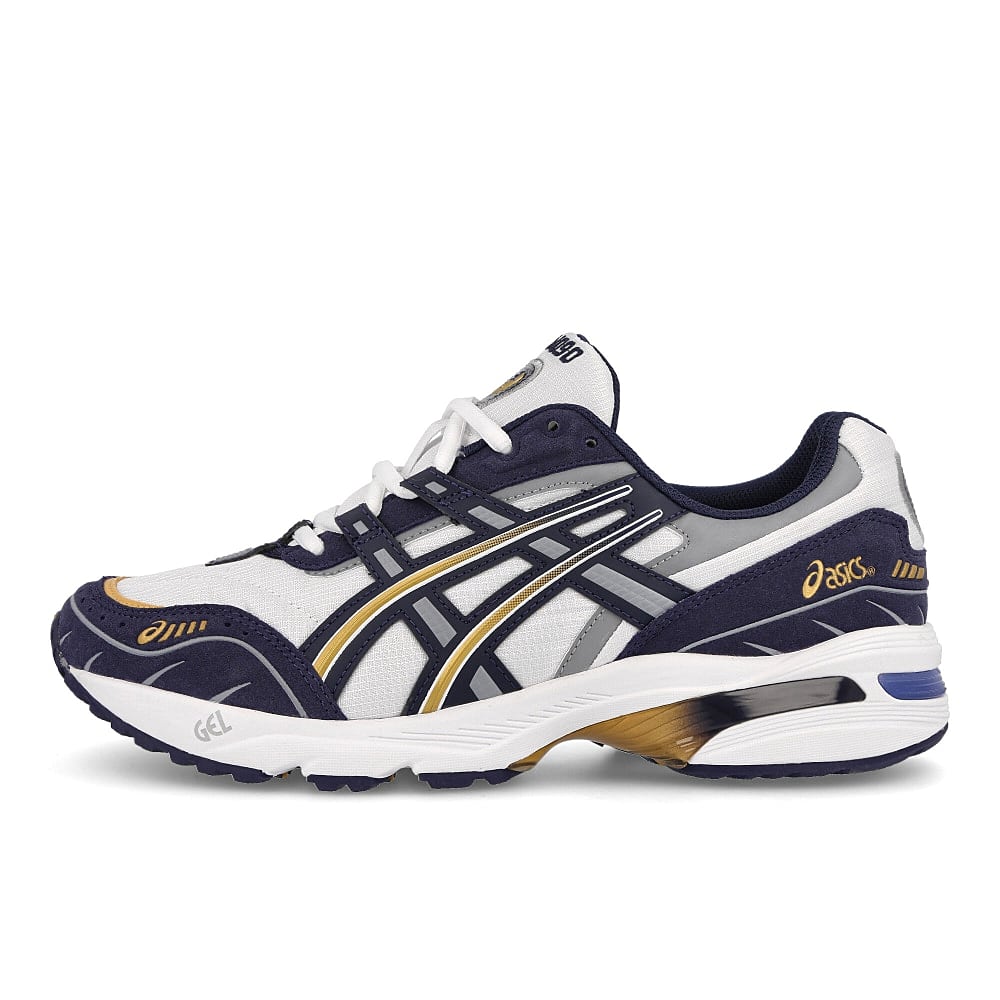 Asics gel-1090 White-Midnight Low Top Sneakers 1201A082-100 | Overkill